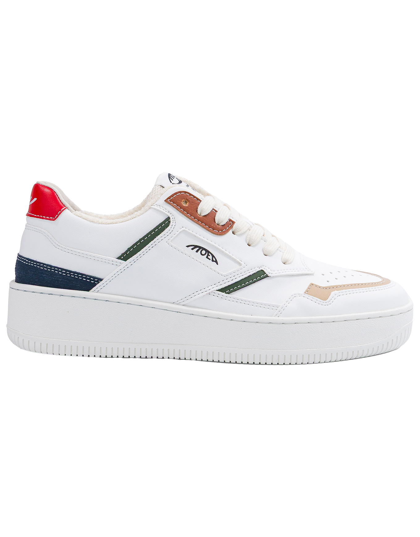 Chaussures en biomatériaux - Origin All In Evergreen en Coton - Taille 38 - Blanc