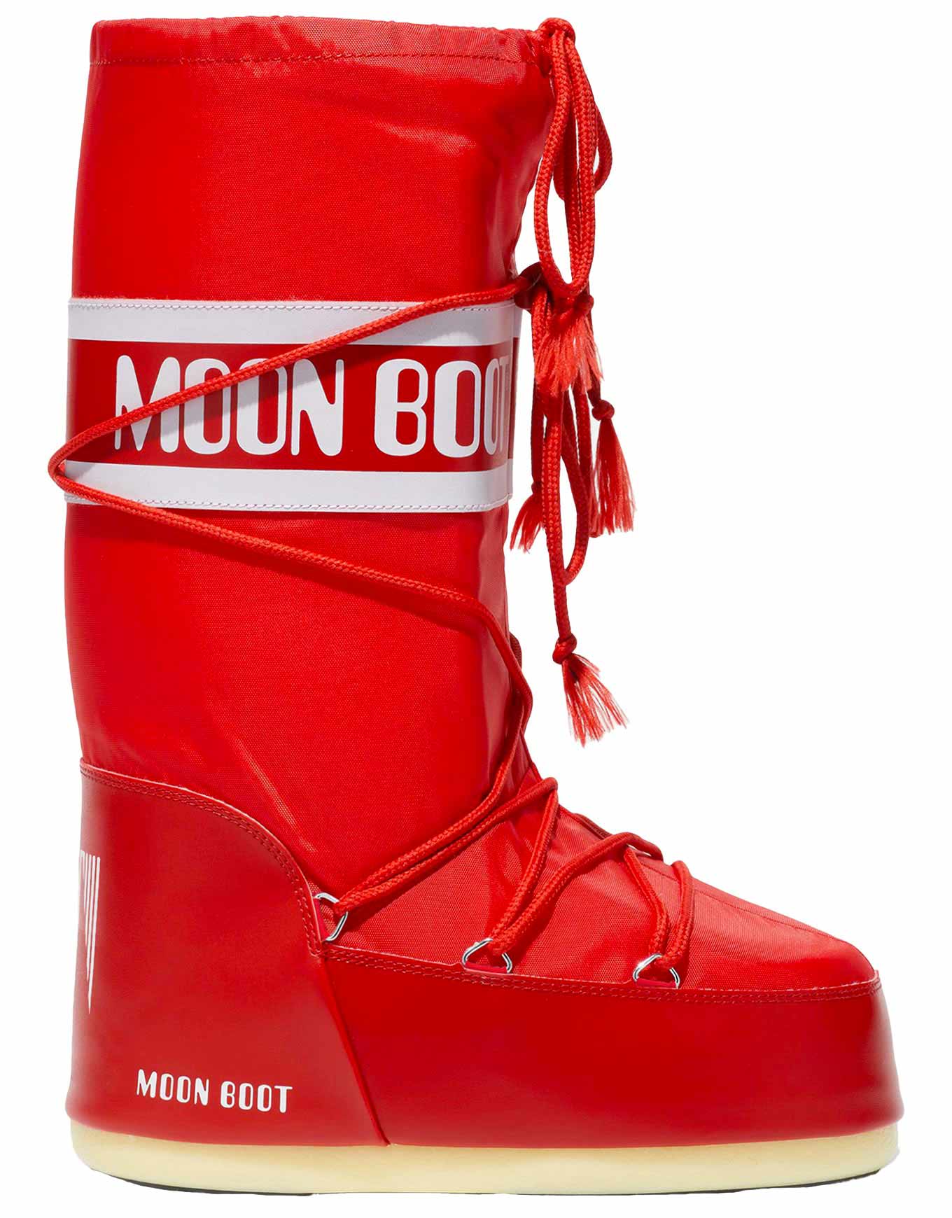 Bottes après-ski - Moon Boot Icon Nylon Red - Taille 23-26 - Rouge