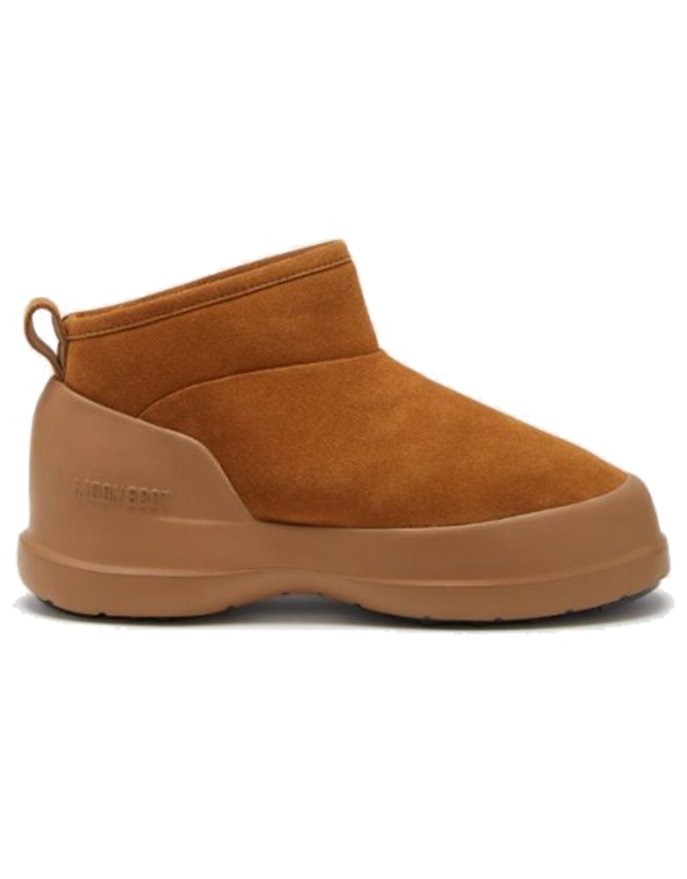 Bottines rembourrées - Moon Boot Luna Low Boot Suede Cognac - Taille 39 - Marron