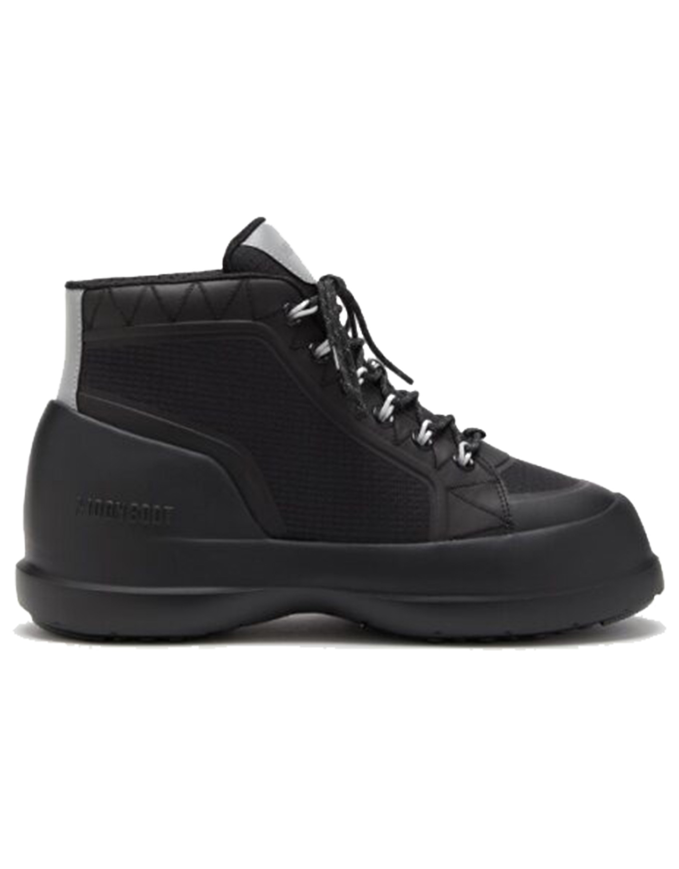Chaussures rembourrées - Moon Boot Luna Trek Mid Nylon Black - Taille 41 - Noir