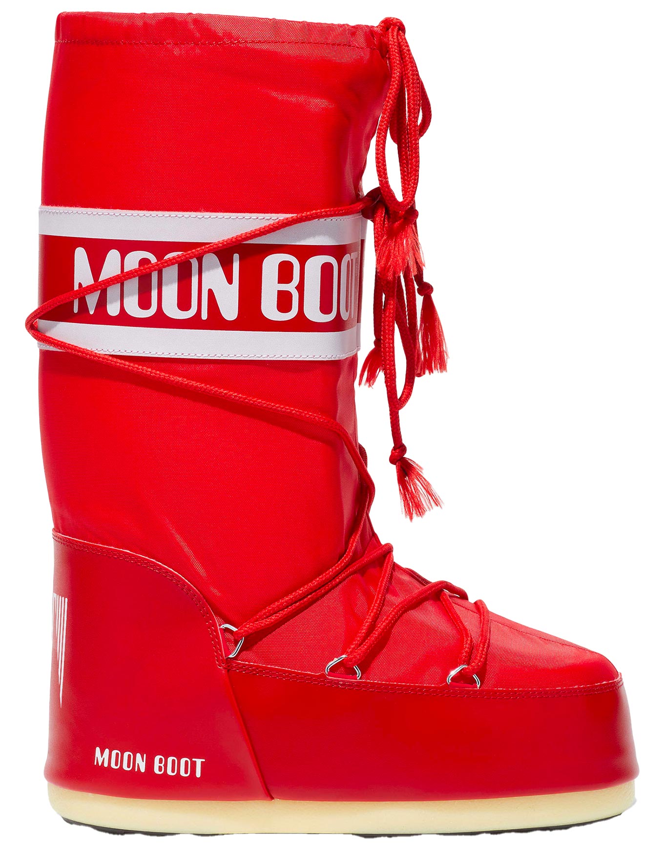 Moon Boot Icon Nylon Red - Taille 23-26