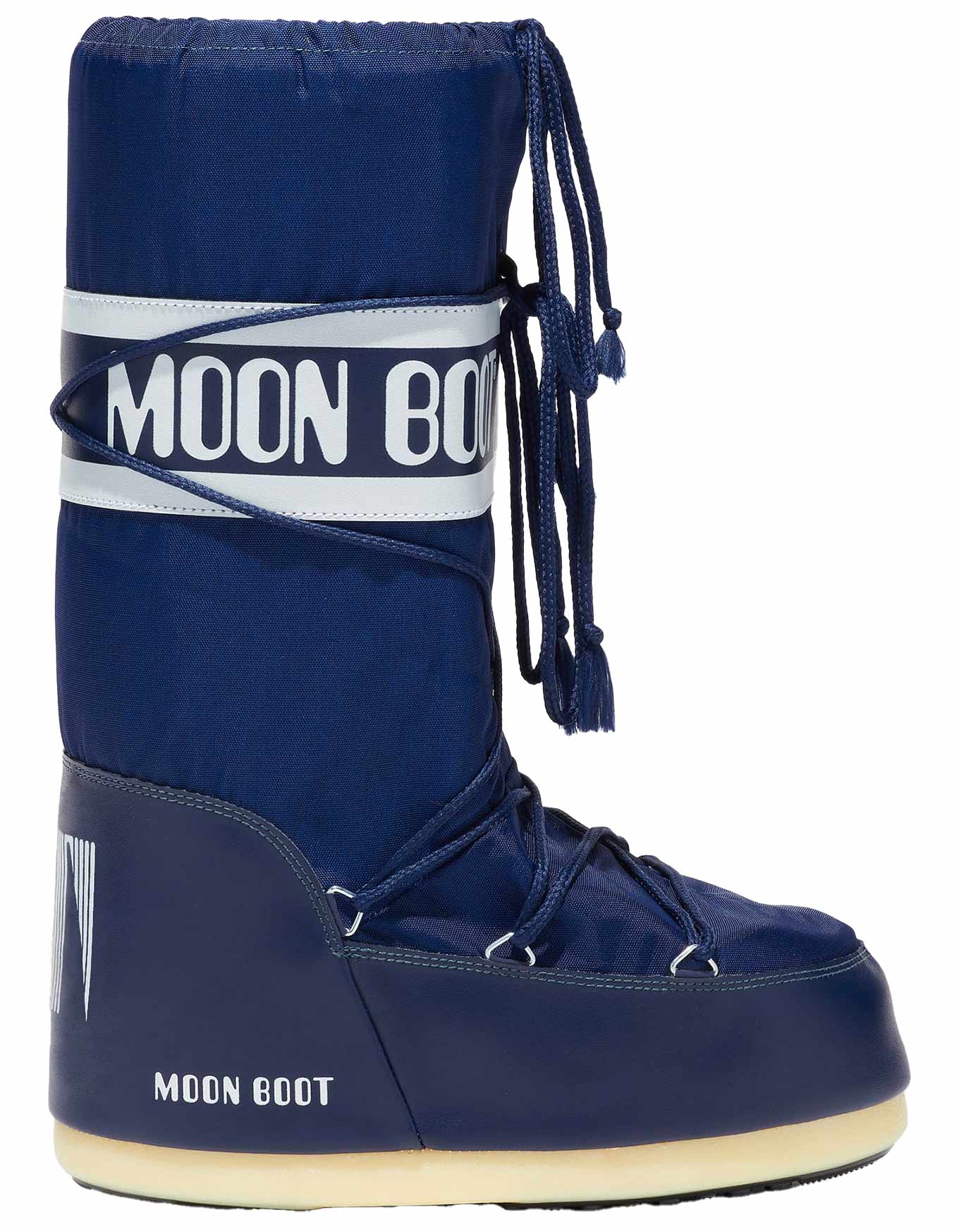 Moon Boot Icon Nylon Blue - Taille 31-34