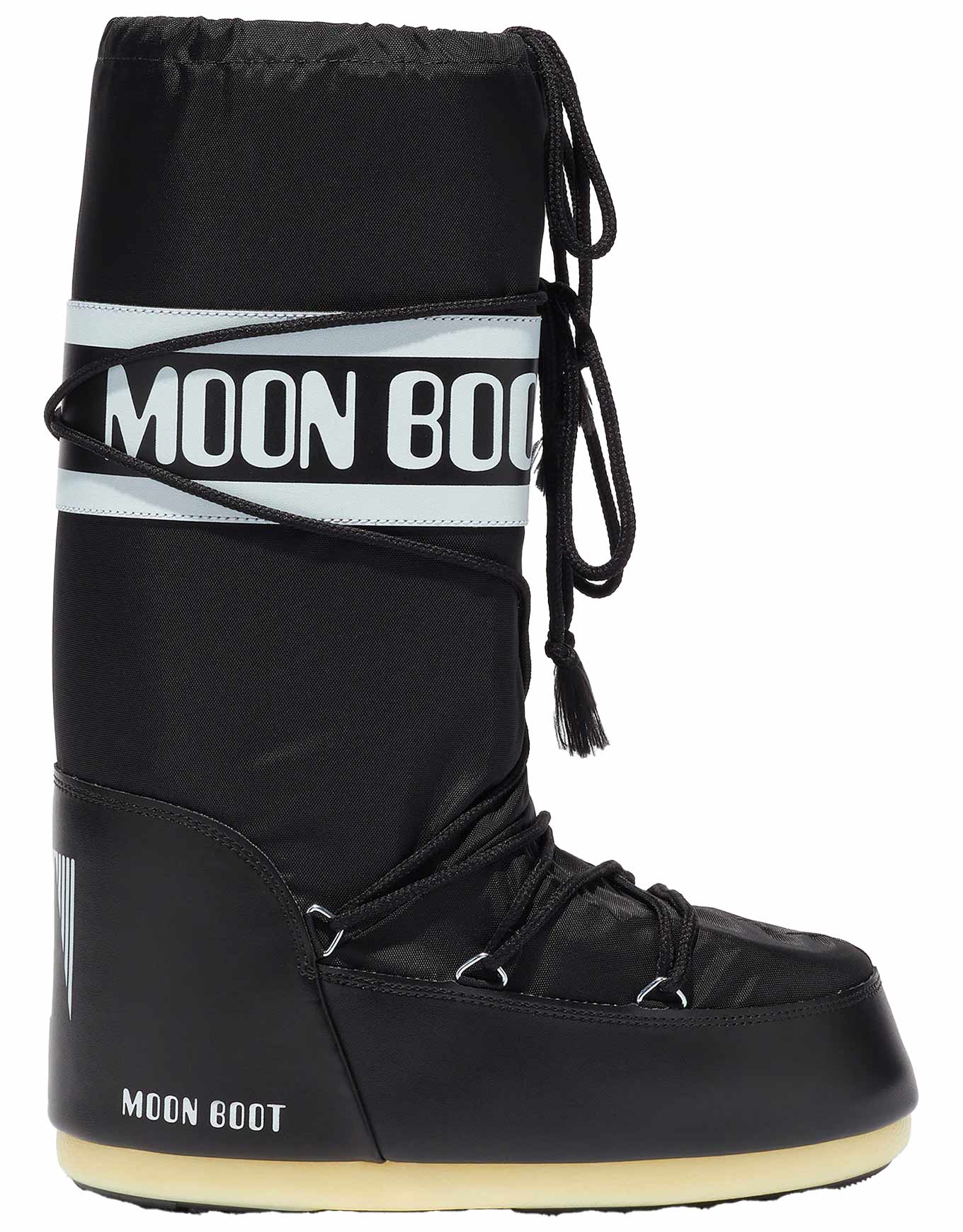 Moon Boot Icon Nylon Black - Taille 27-30