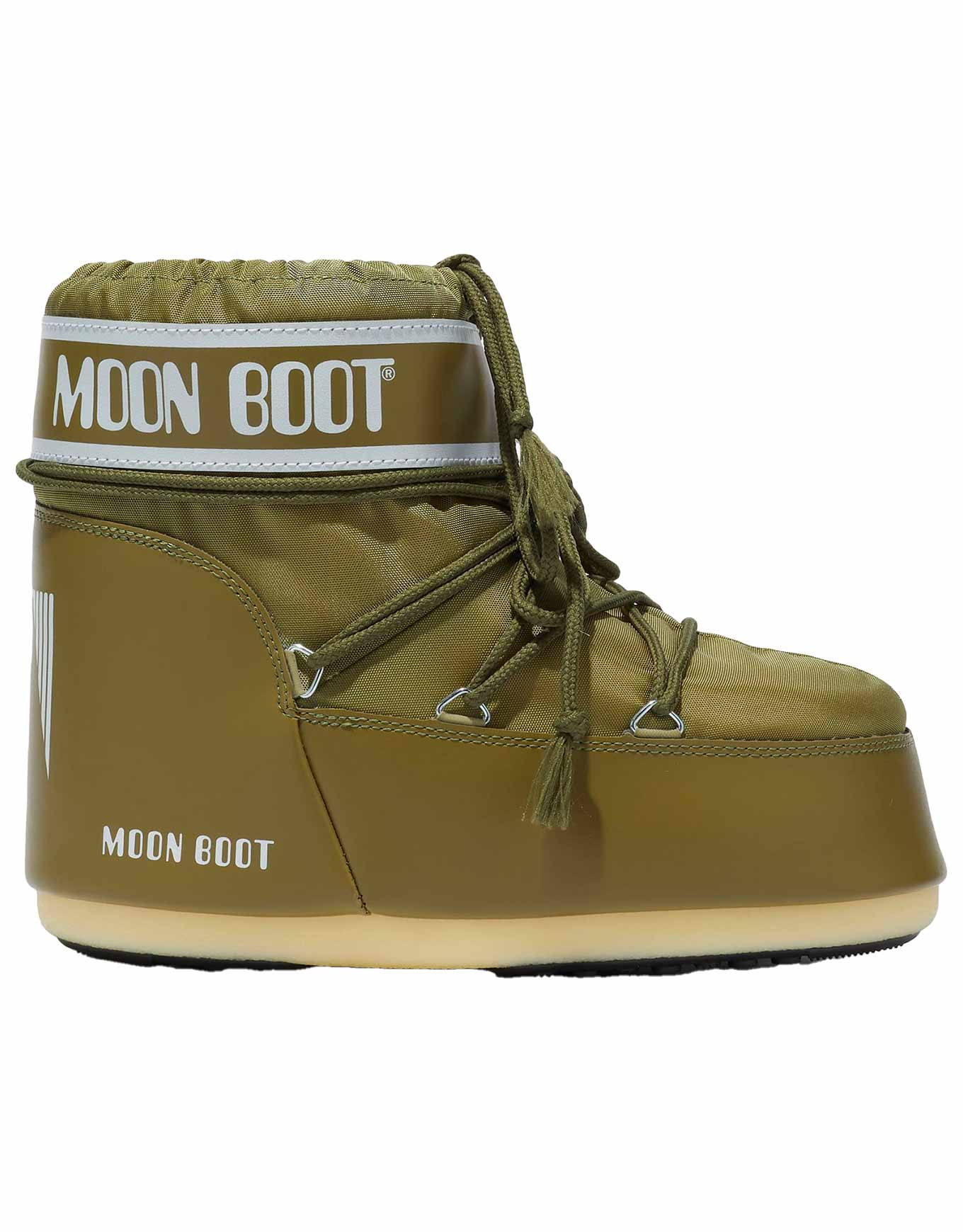 Bottes après-ski - Moon Boot Icon Low Nylon Khaki - Taille 42-44 - Kaki