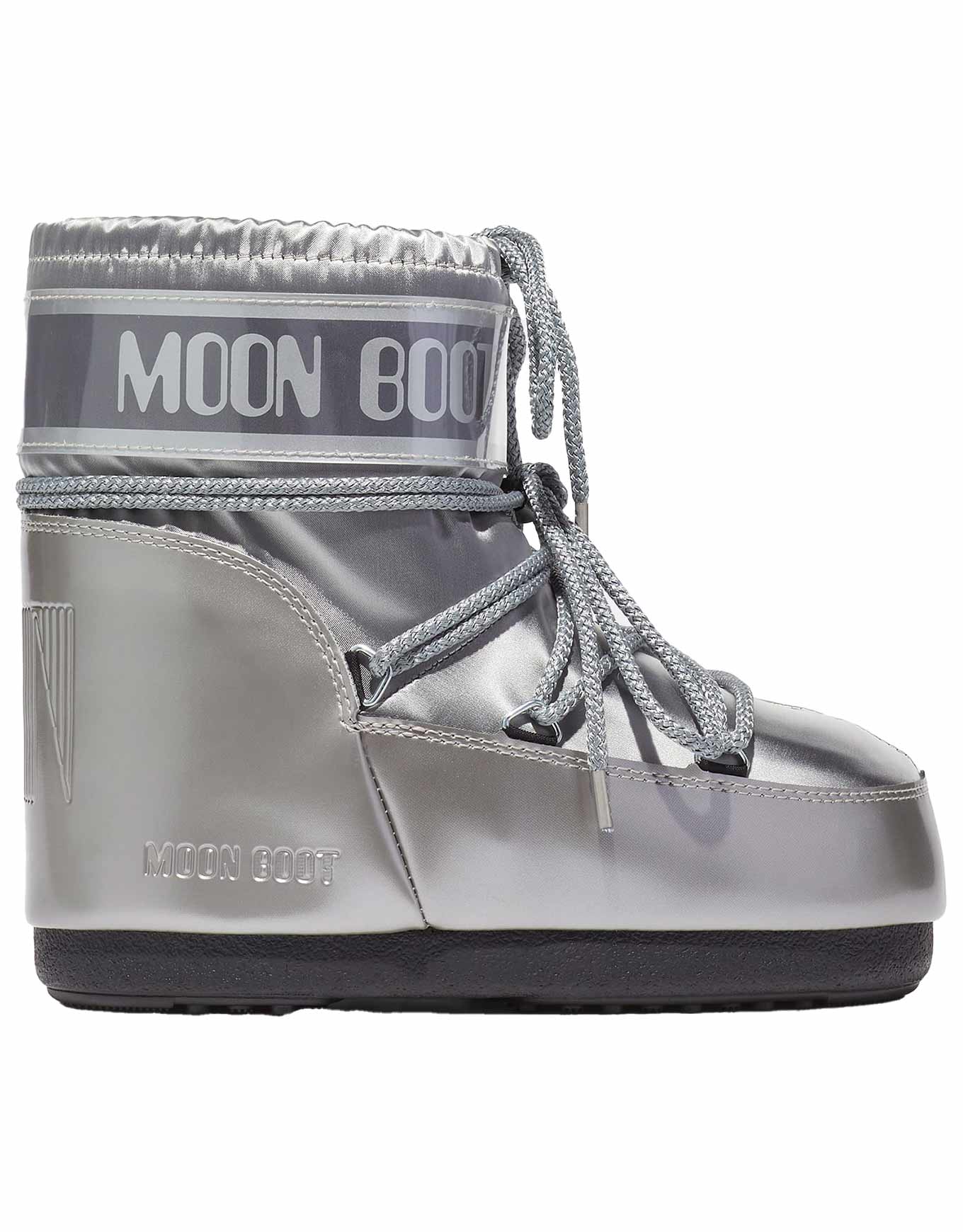 Bottes après-ski - Moon Boot Icon Low Glance Silver - Taille 36-38 - Gris