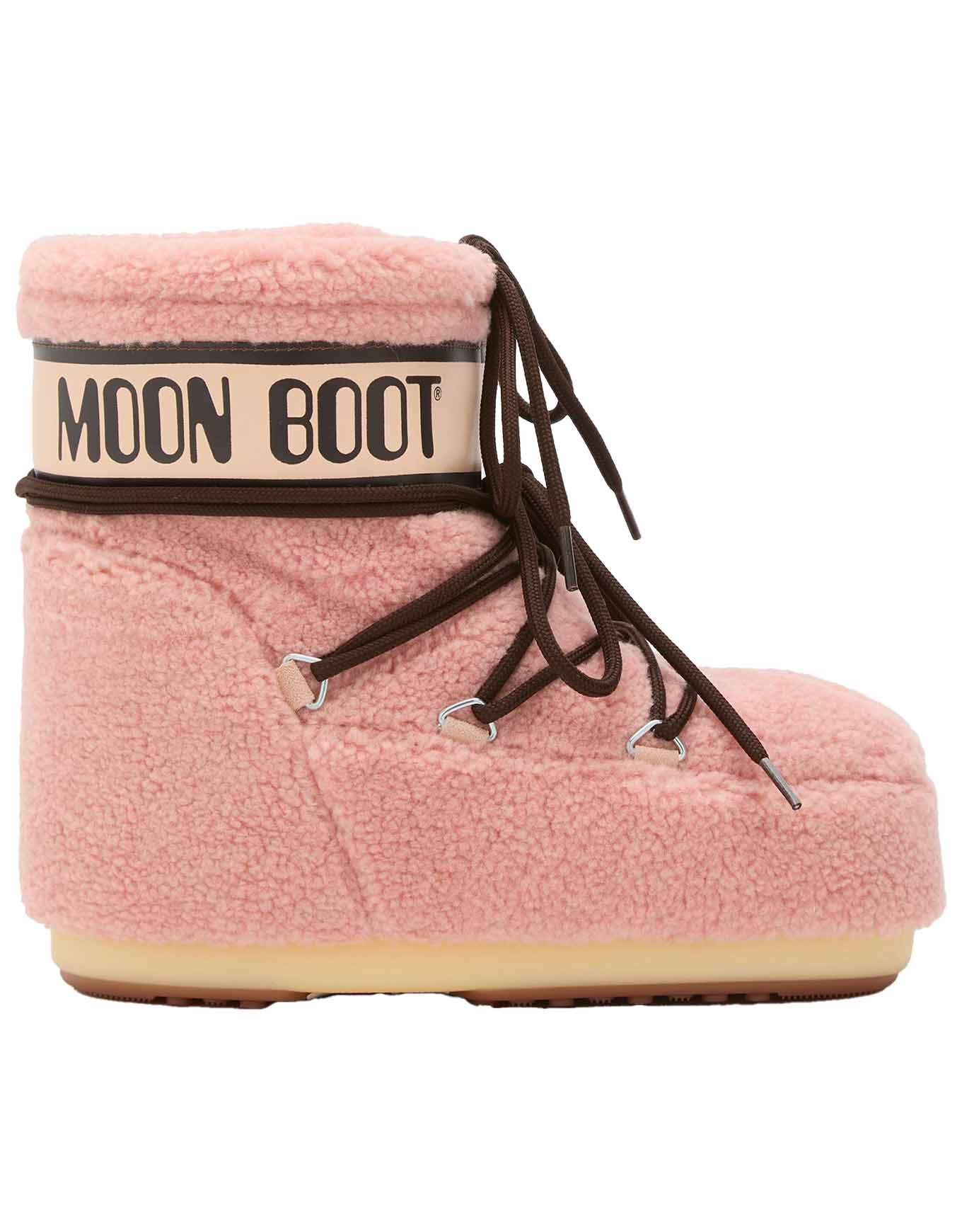 Bottes après-ski - Moon Boot Icon Low Fleece Pink - Taille 36-38 - Rose
