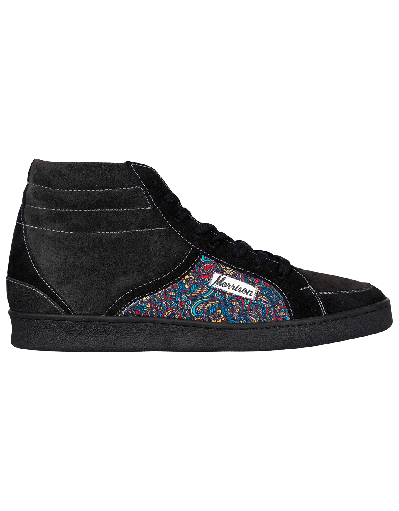 Chaussures mid en cuir suédé - Higher Blackhawk - Taille 43 - Noir