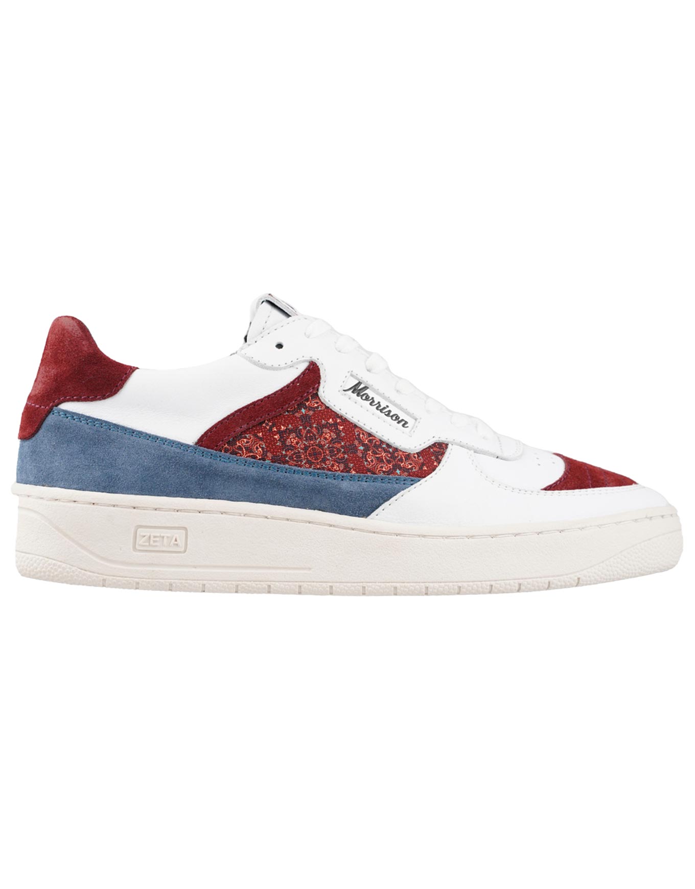 Chaussures en cuir nappa et suédé - Zeta Calico en Cuir - Taille 37 - Bordeaux