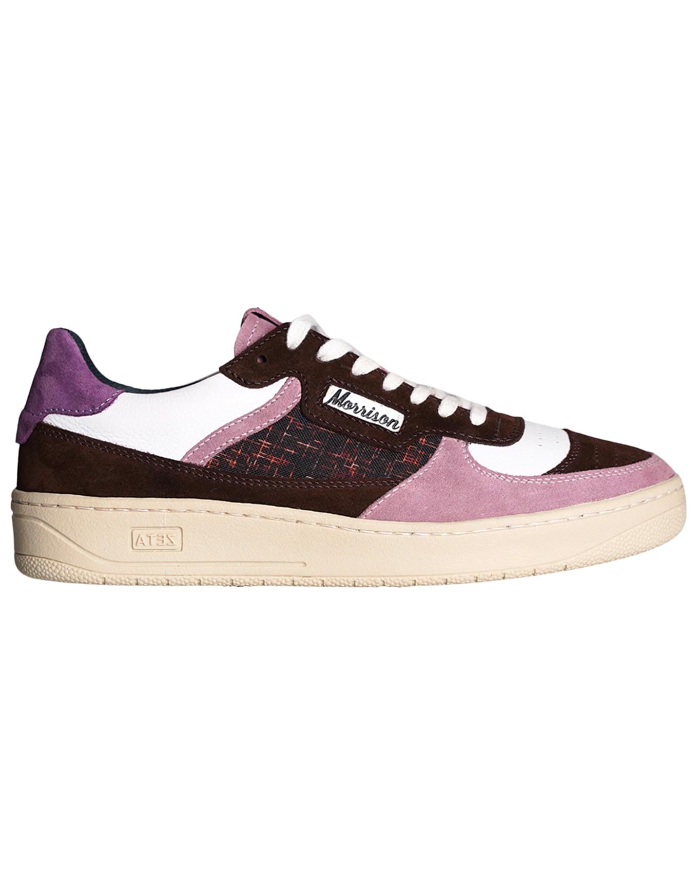 Chaussures en cuir nappa et suédé - Zeta Cyber - Taille 37 - Violet