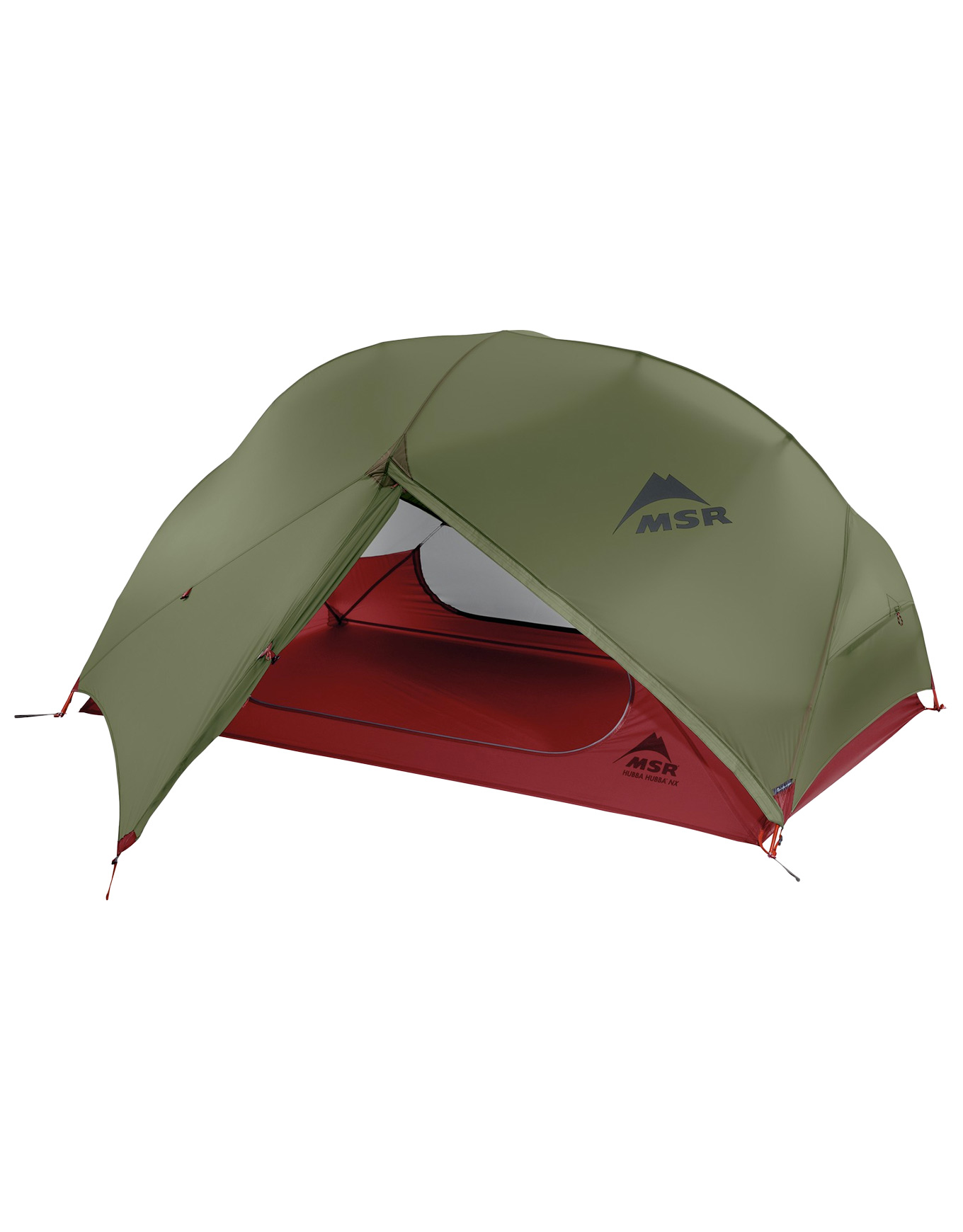 Tente de cyclotourisme 1 place - Hubba Hubba Bikepack 1 - Vert