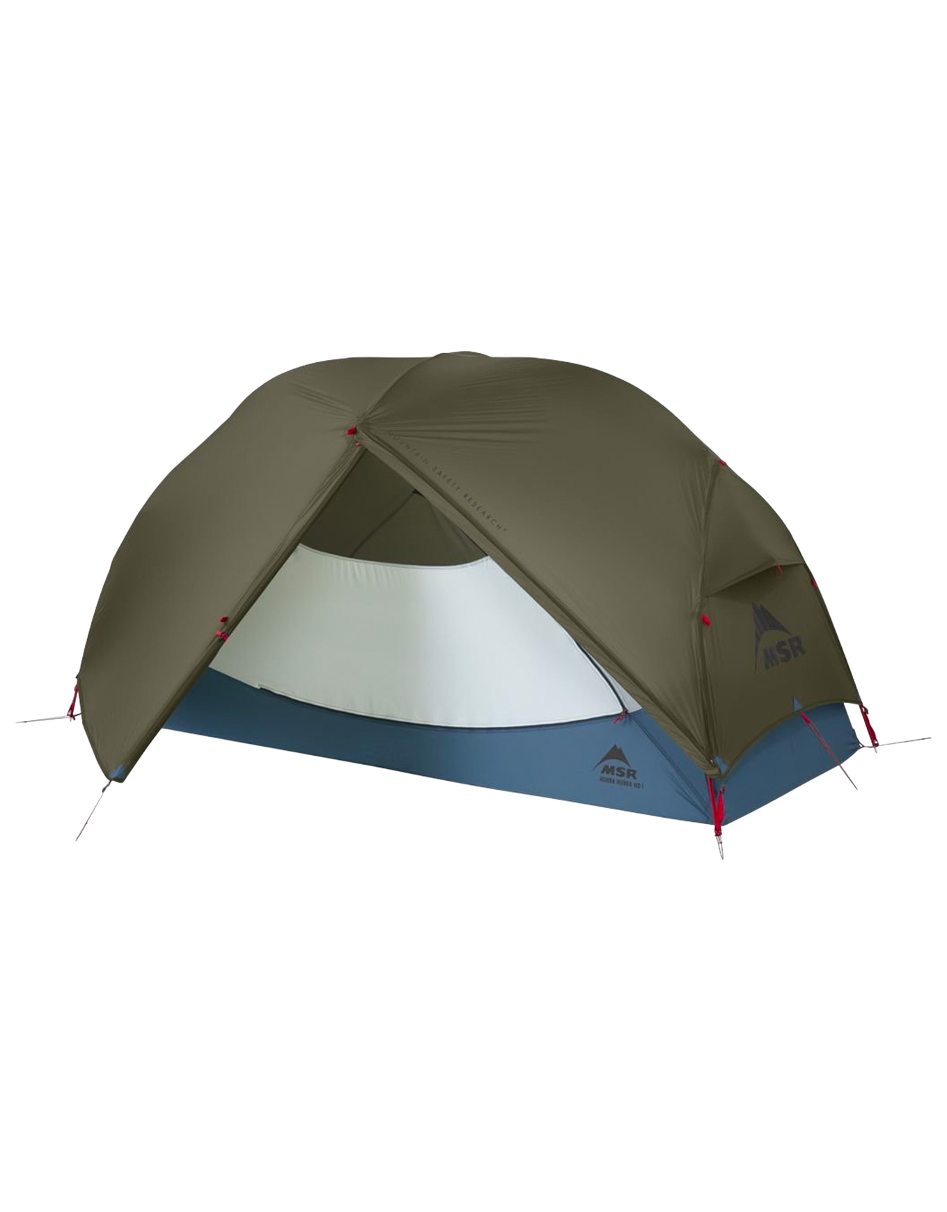 Tente de trekking 1 place - Hubba Hubba HD 1P Green en Aluminium - Kaki