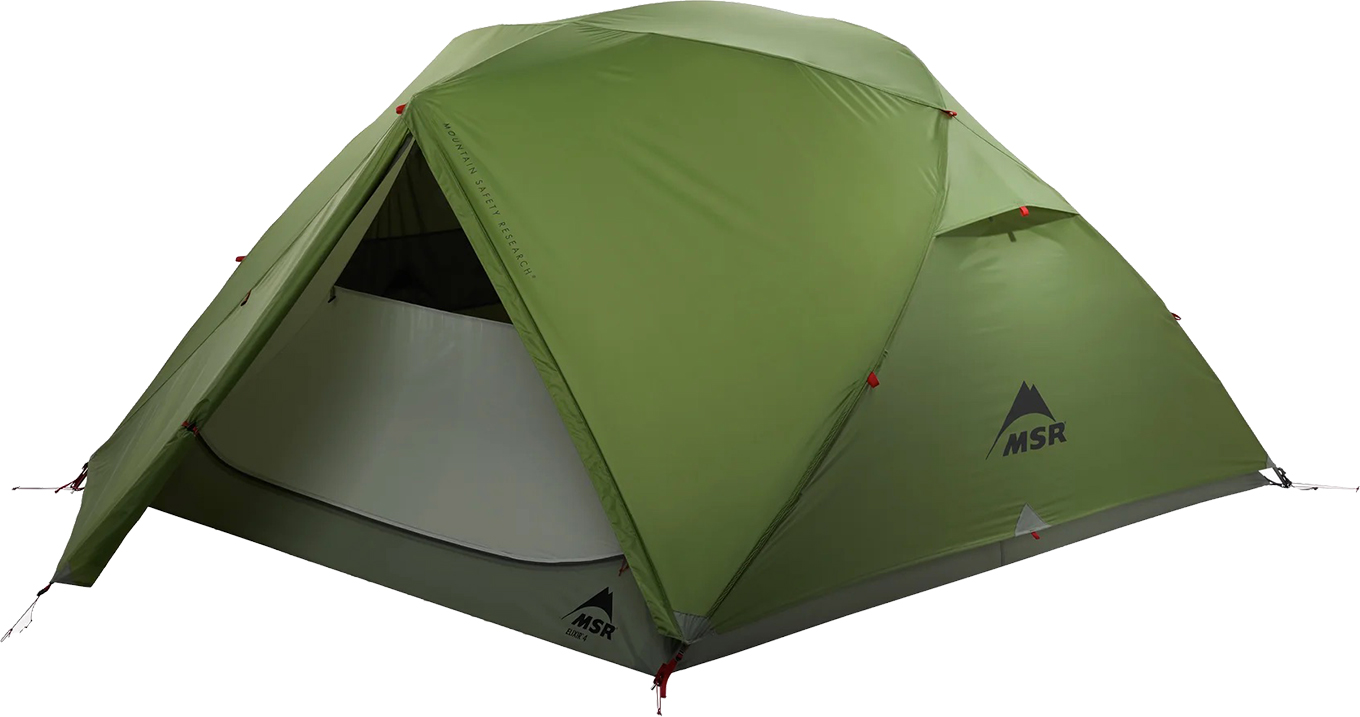 Tente de trekking 4 places - Elixir 4 Green en Aluminium - Vert