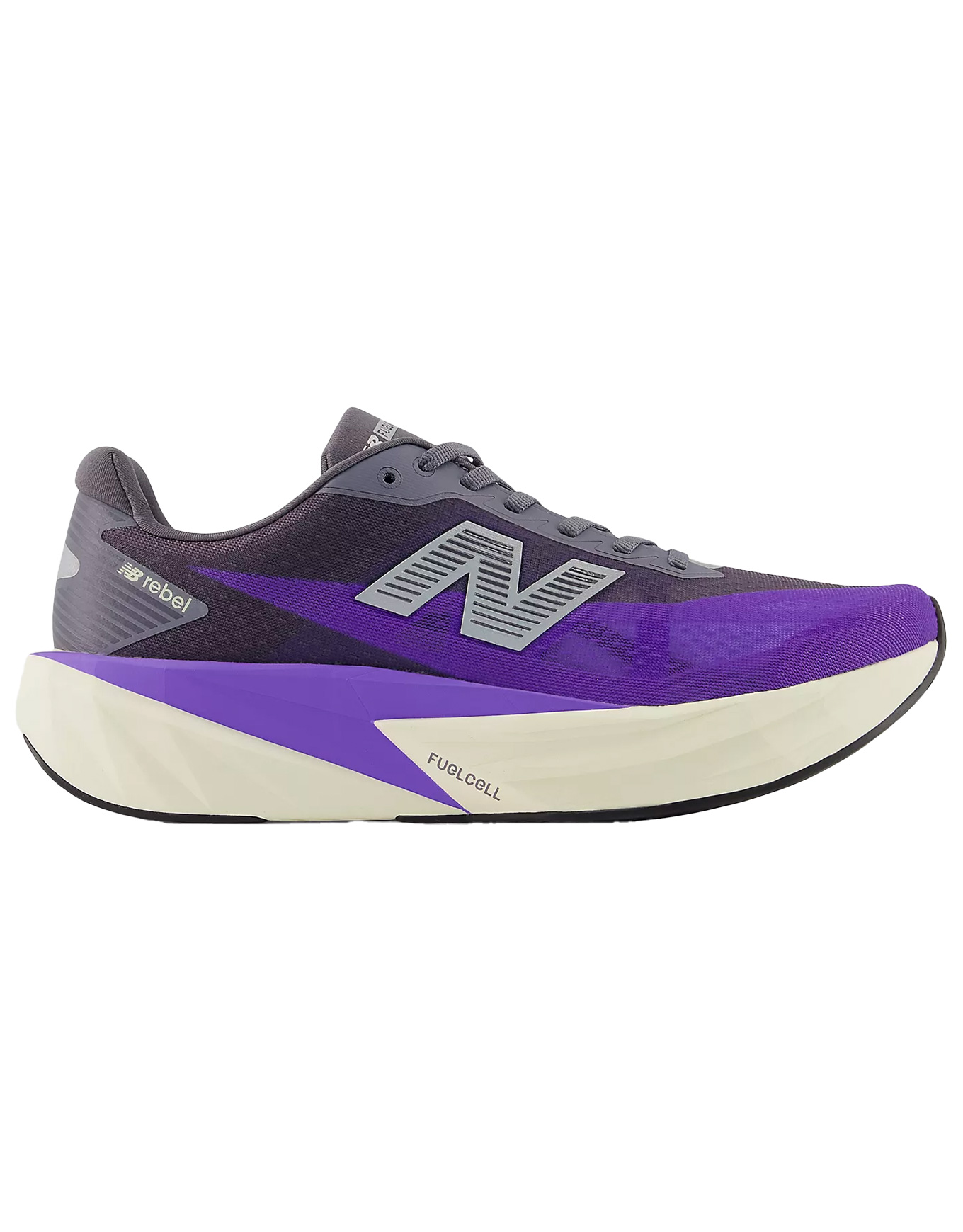 Chaussures de running - Rebel V5 Electric Indigo/Truffle Salt/Silver Metallic - Taille 44,5 - Violet