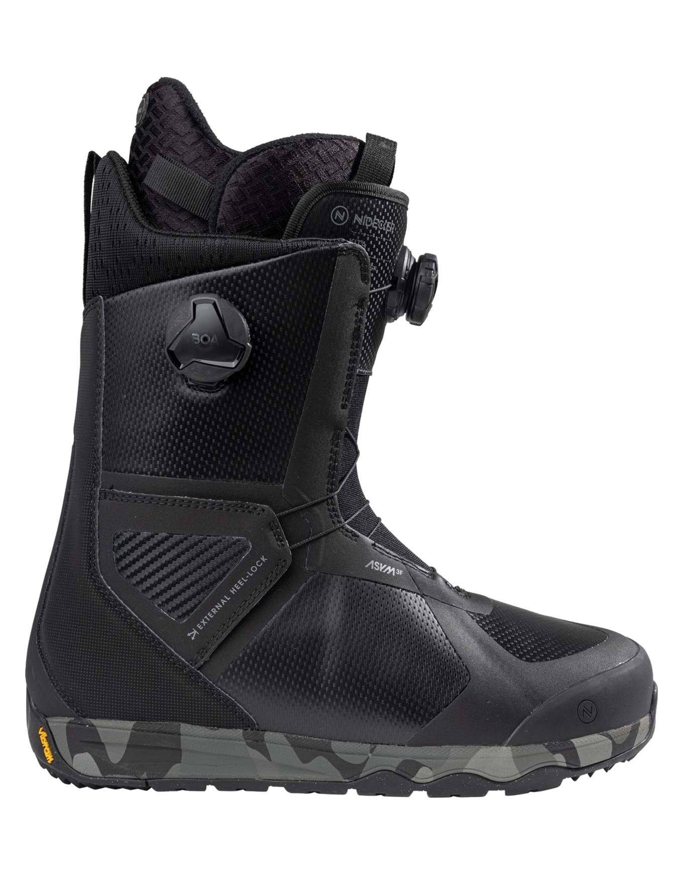 All-Mountain Snowboardboots Kita Black für Herren aus Holz Größe 27 schwarz
