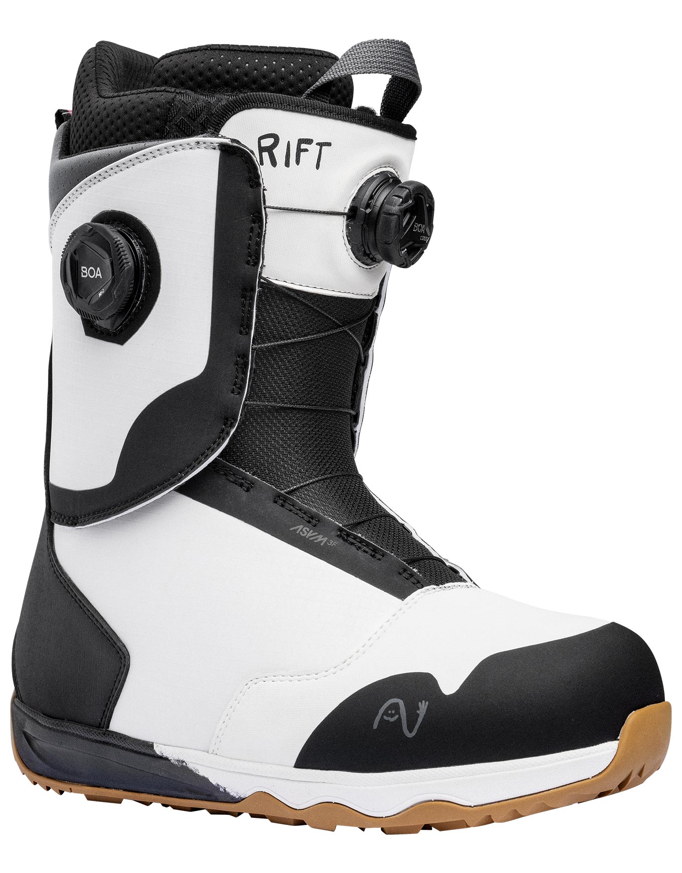 All-Mountain Freestyle Snowboard Boots Rift Men Ned für Herren Größe 26.5 Weiß