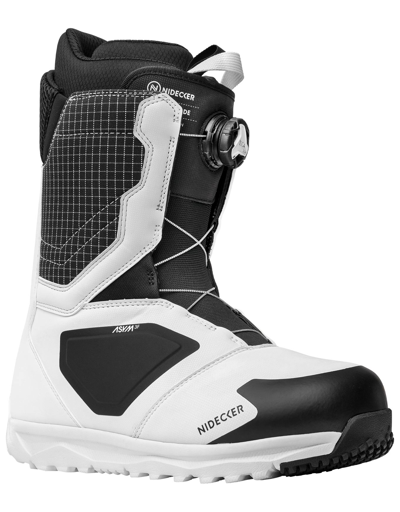 All-Mountain Snowboardboots Cascade Men Black/White für Herren Größe 26.5 schwarz