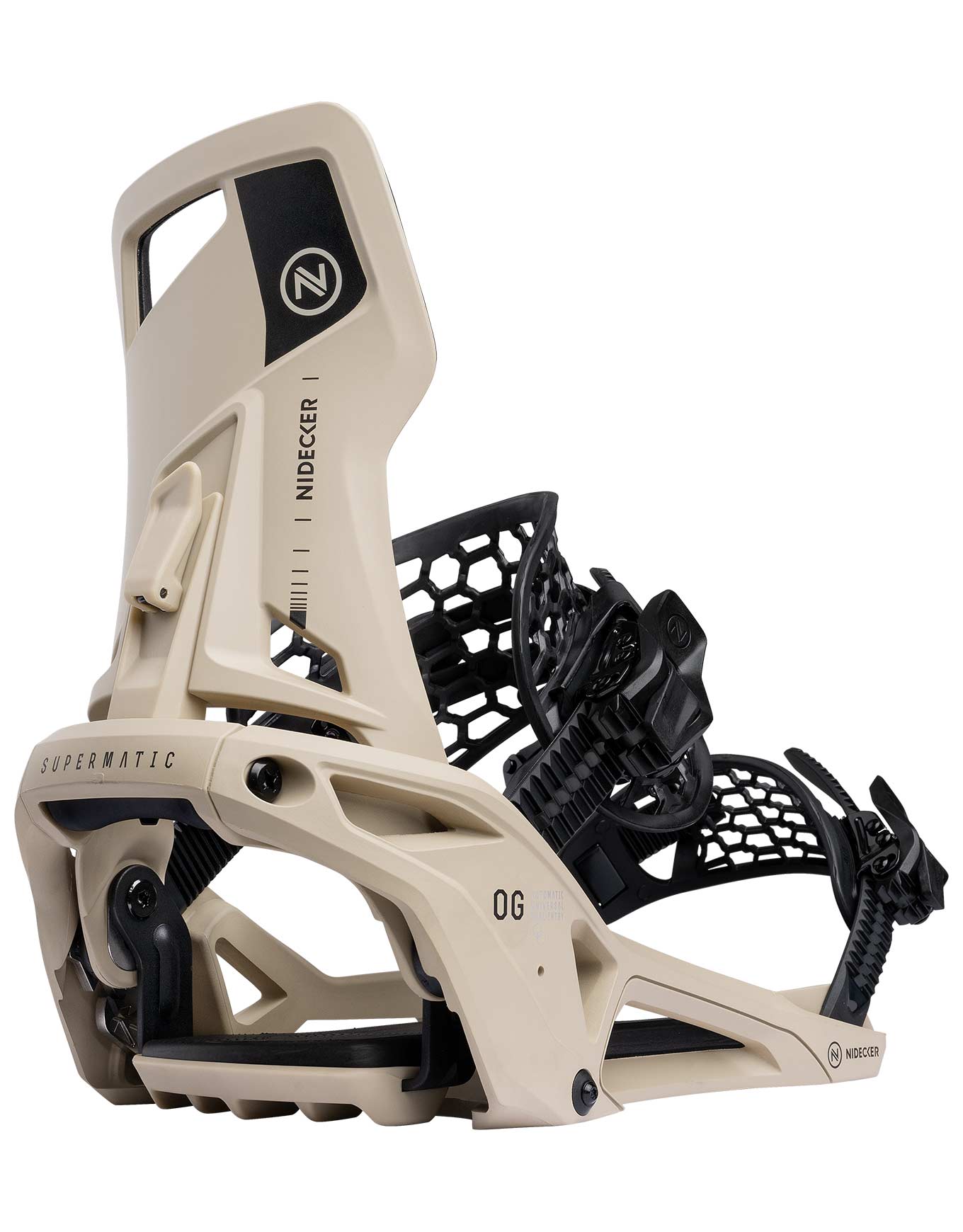 All-Mountain-Snowboard-Bindungen Supermatic OG Desert Größe 37,5-41 Beige