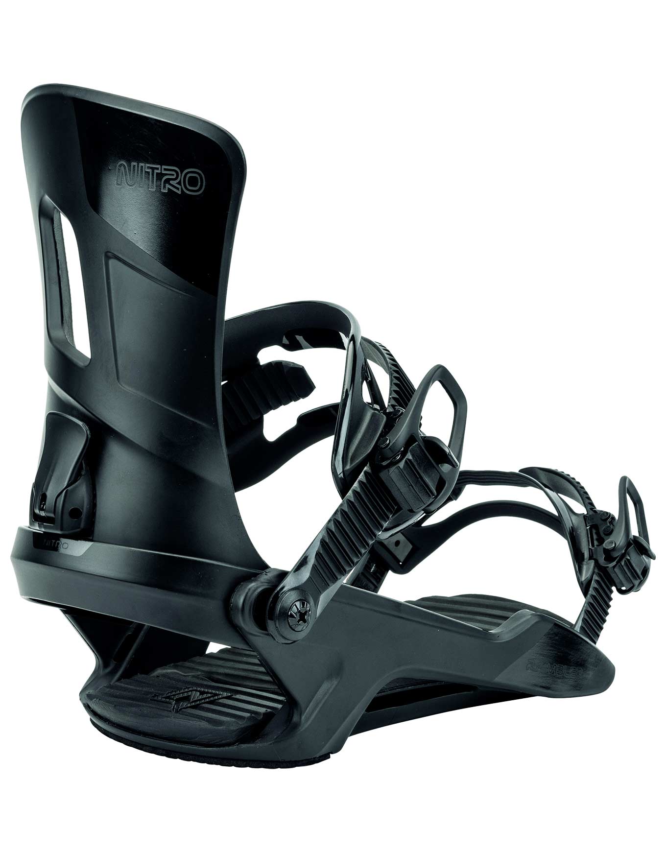 Fixations de snowboard - Rambler Ultra Black - Taille M - Noir