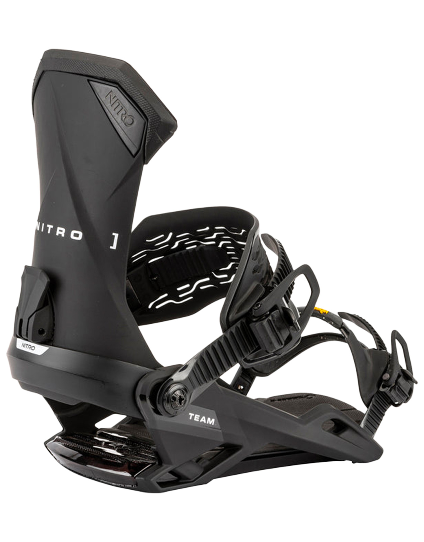 Fixations de snowboard - Team Ultra Black - Taille L - Noir