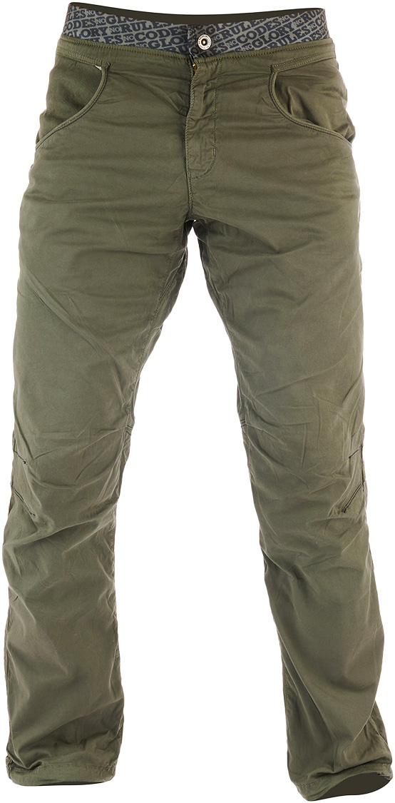 Pantalon d'escalade - Sahel Pant M Lychen en Coton - Taille M - Kaki