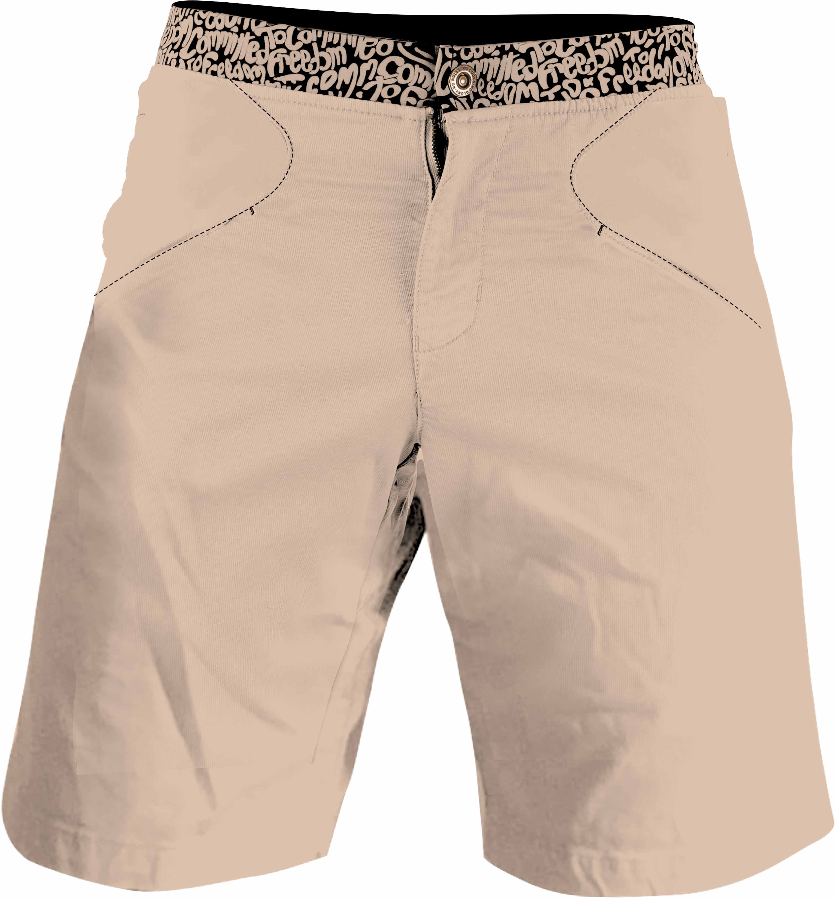 Short stretch respirant - Liberty M Short Drift Wood en Coton - Taille L - Marron