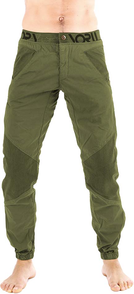 Pantalon respirant d'escalade - Resistant Ultimate M Pant Lychen - Taille XL - Kaki