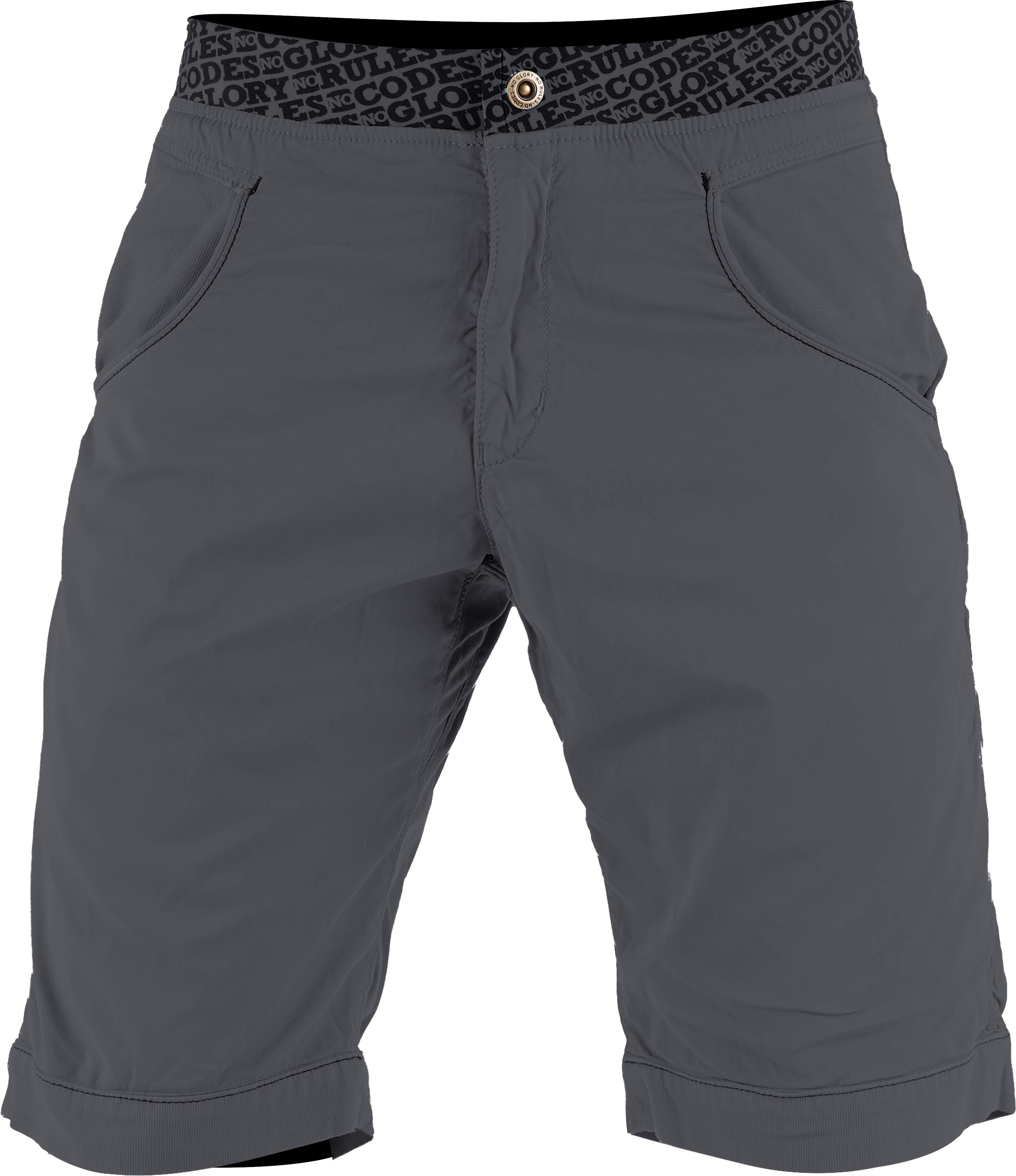 Short confortable stretch - Sahel M Short Anthracite Grey en Coton - Taille L - Gris