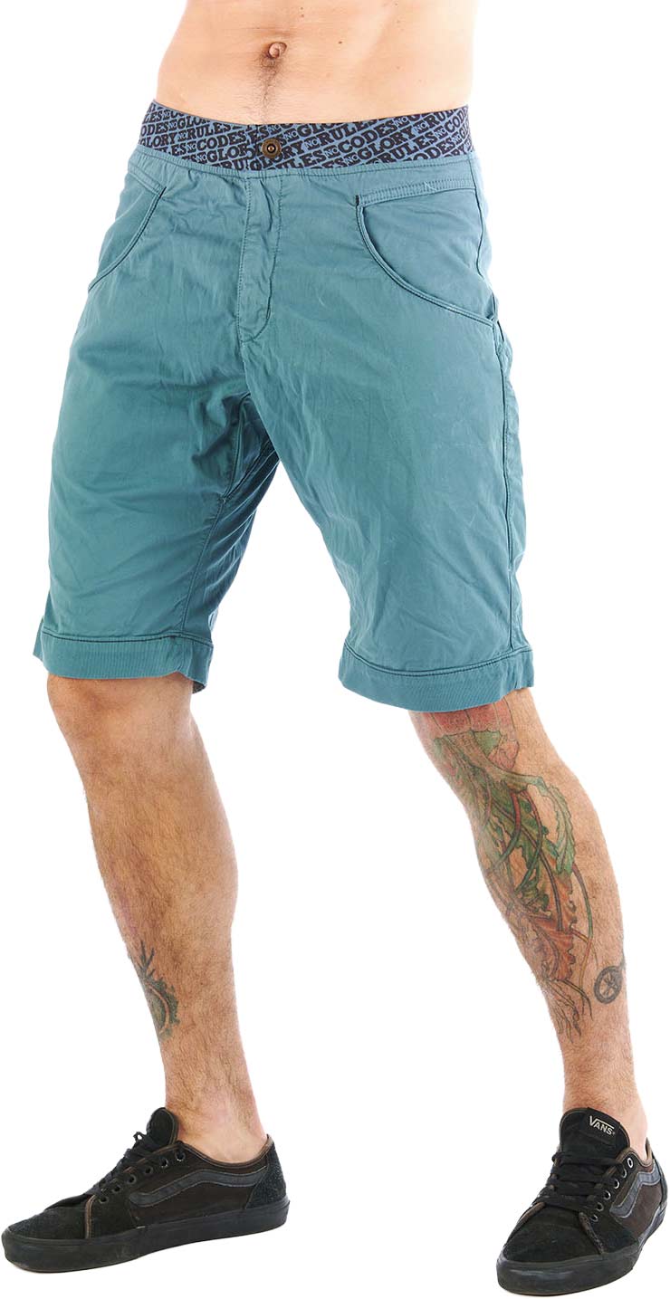 Short confortable stretch - Sahel M Short Indian Blue en Coton - Taille L - Bleu