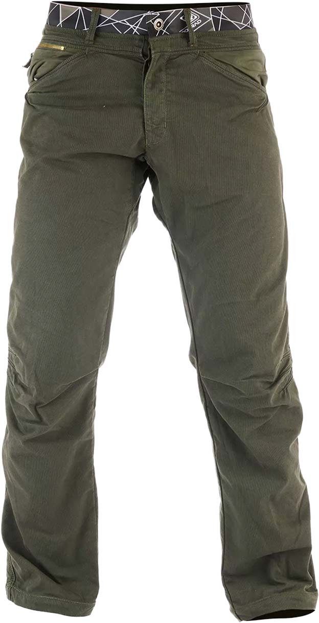 Pantalon confortable d'escalade - Yaniro M Pant Indian Blue en Coton - Taille L - Bleu