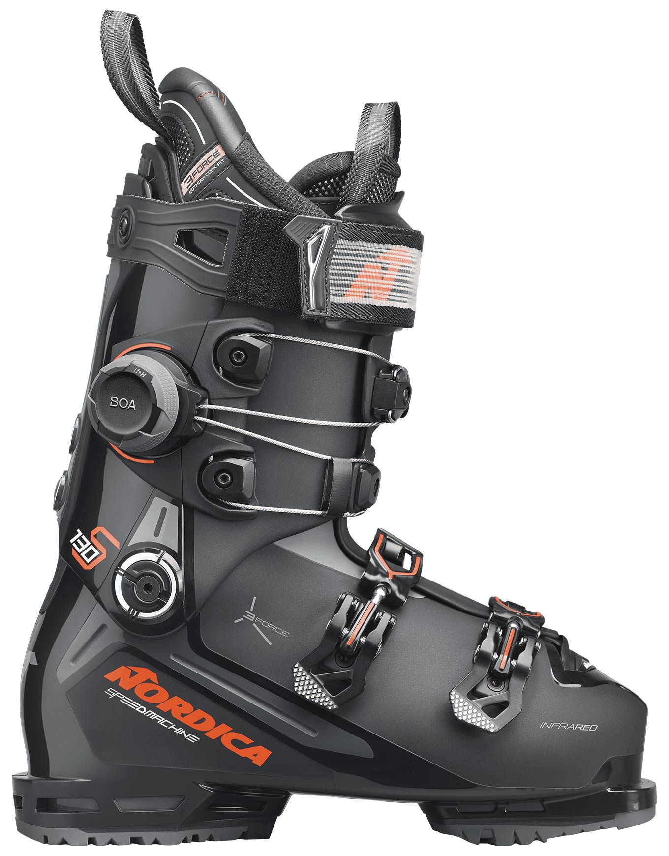 Chaussures de ski - Speedmachine 3 130S Boa C. Gw - Taille 42,5 - Noir