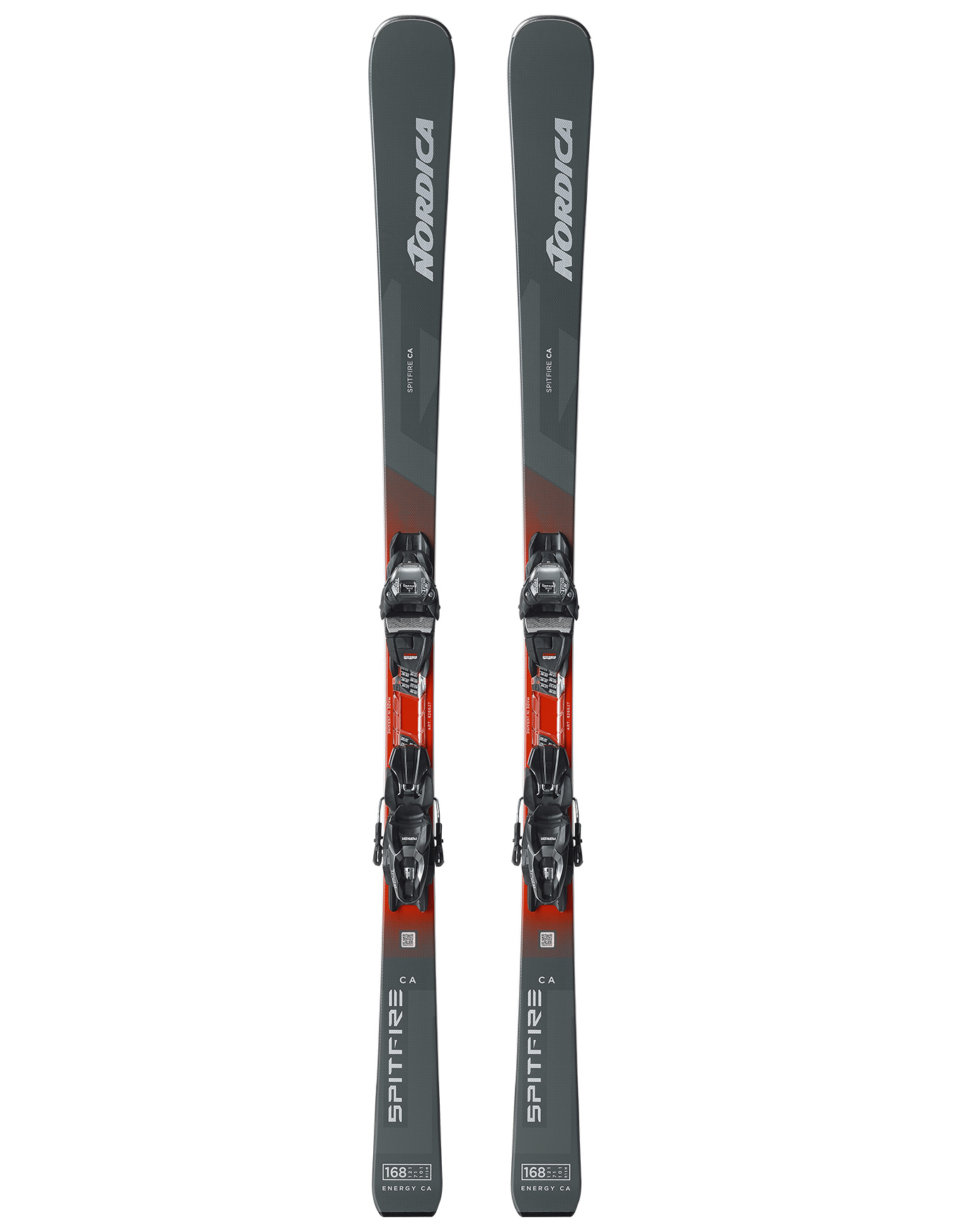 Ski Set inkl. Bdg. Ski Alpin Spitfire CA FDT + TP2 Compact 10 FDT 2026 für Herren Größe 162 cm Grau