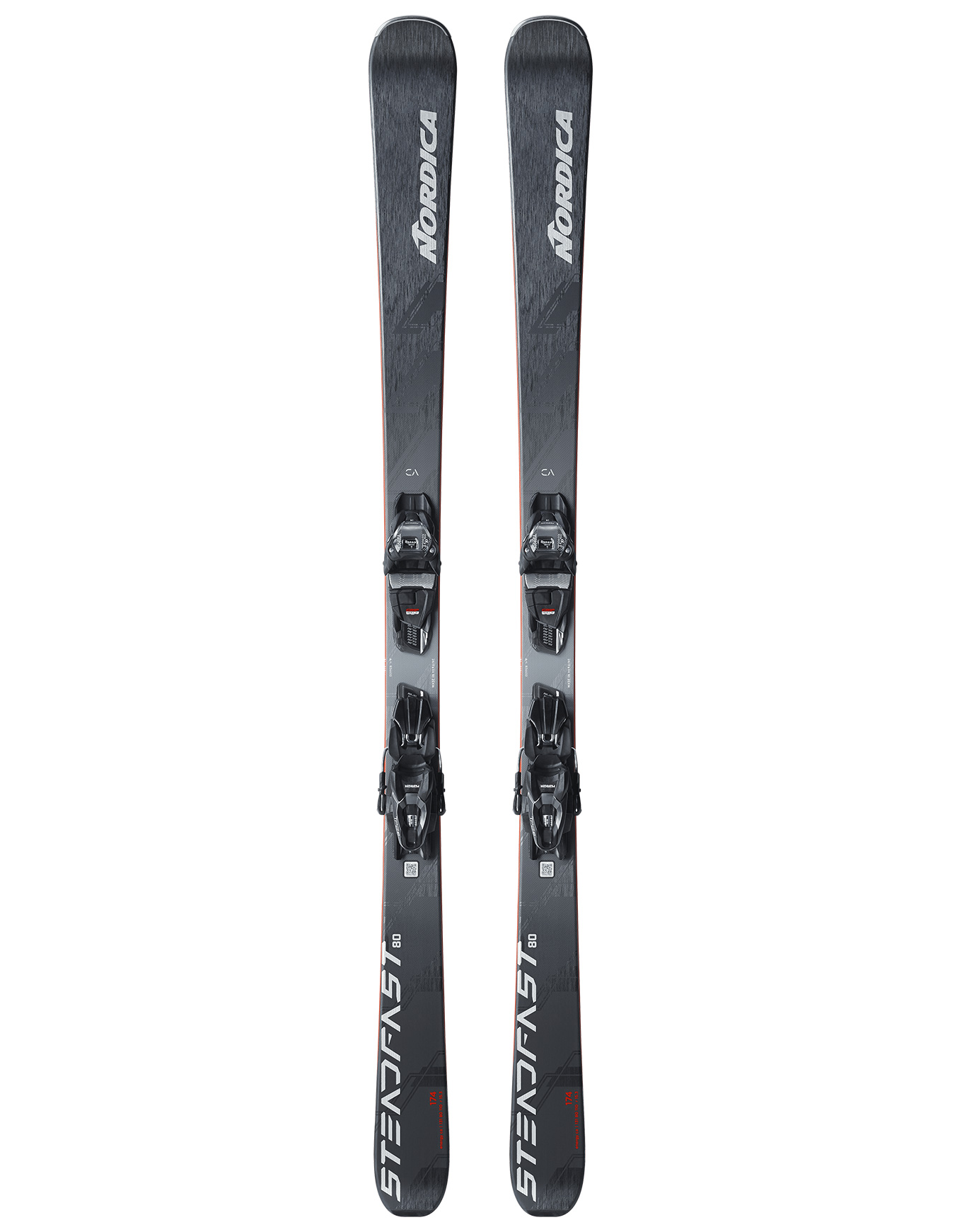 Ski Set inkl. Bdg. Ski Alpin Steadfast 80 CA FDT + TP2 Compact 10 FDT 2026 für Herren aus Wolle Größe 162 cm schwarz