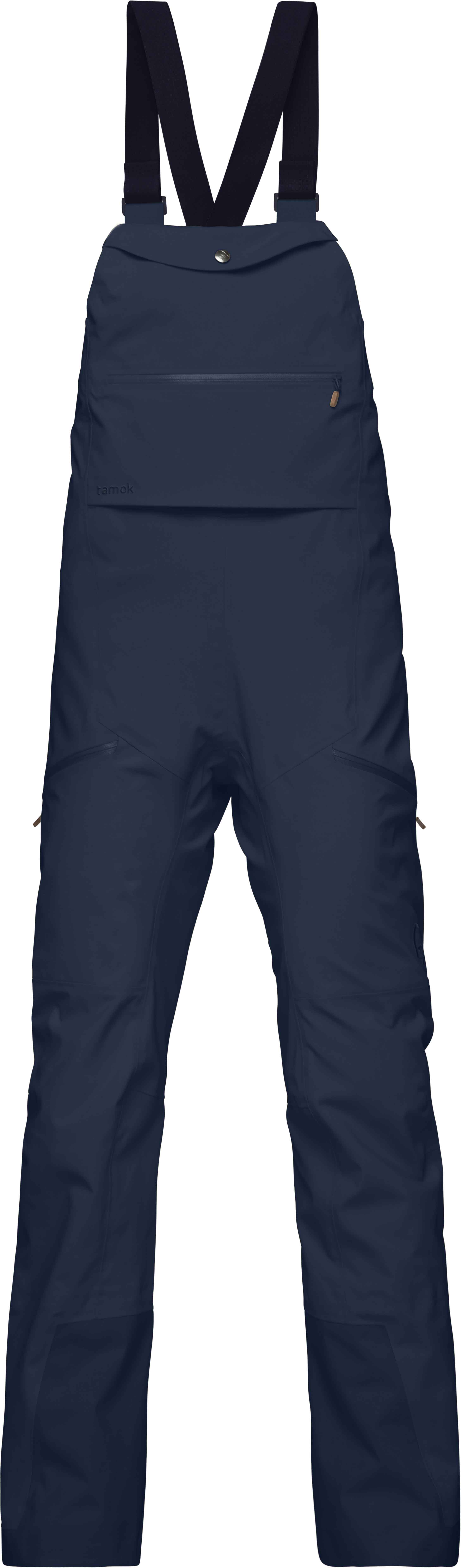 Norrona Wasserdichte und atmungsaktive Freeride-Latzhose Tamok Gore-Tex Performance Shell Bib W'S Indigo Night für Damen Größe XS Navy blau