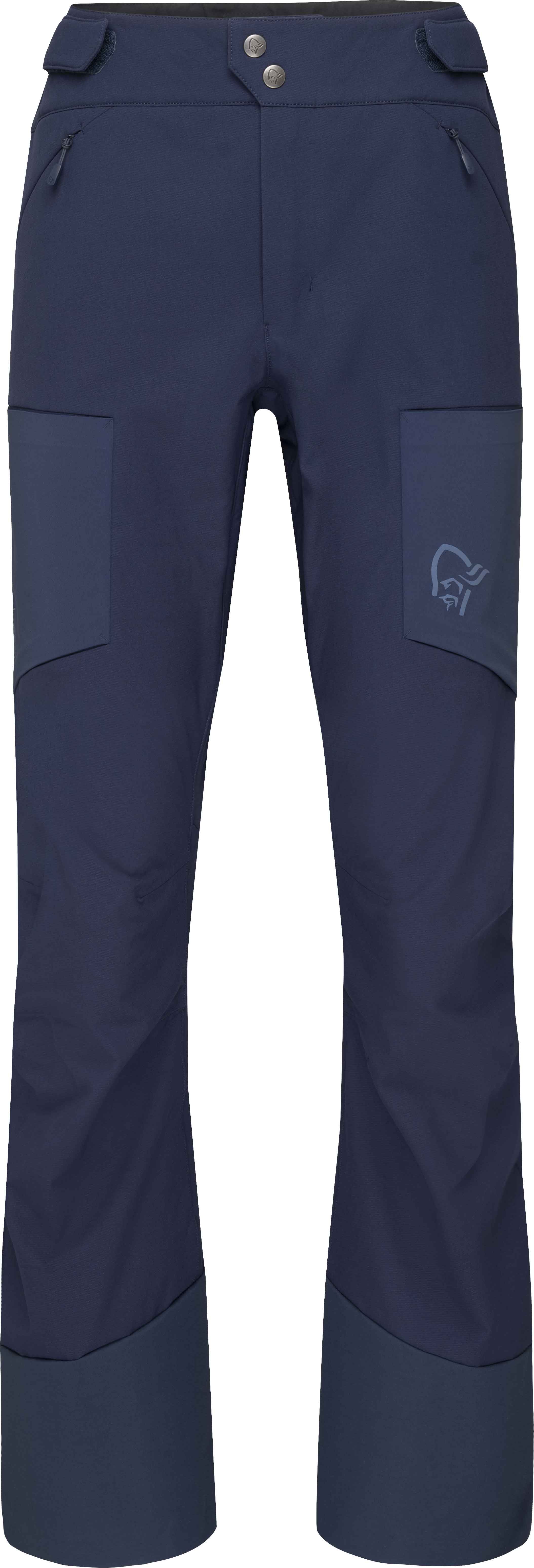 Norrona Technische Skitourenhose Lyngen Hiloflex200 Slim Pants W'S Indigo Night für Damen Größe S Navy blau