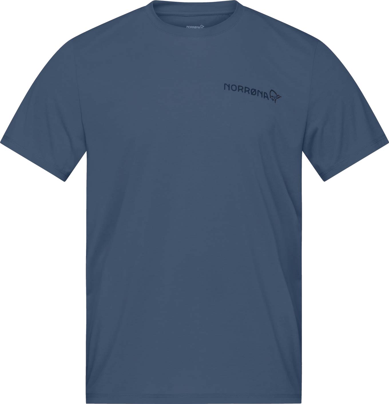 Norrona - T-shirt de randonnée à manches courtes - Femund Tech T-Shirt M Vintage Indigo - Taille S - Bleu