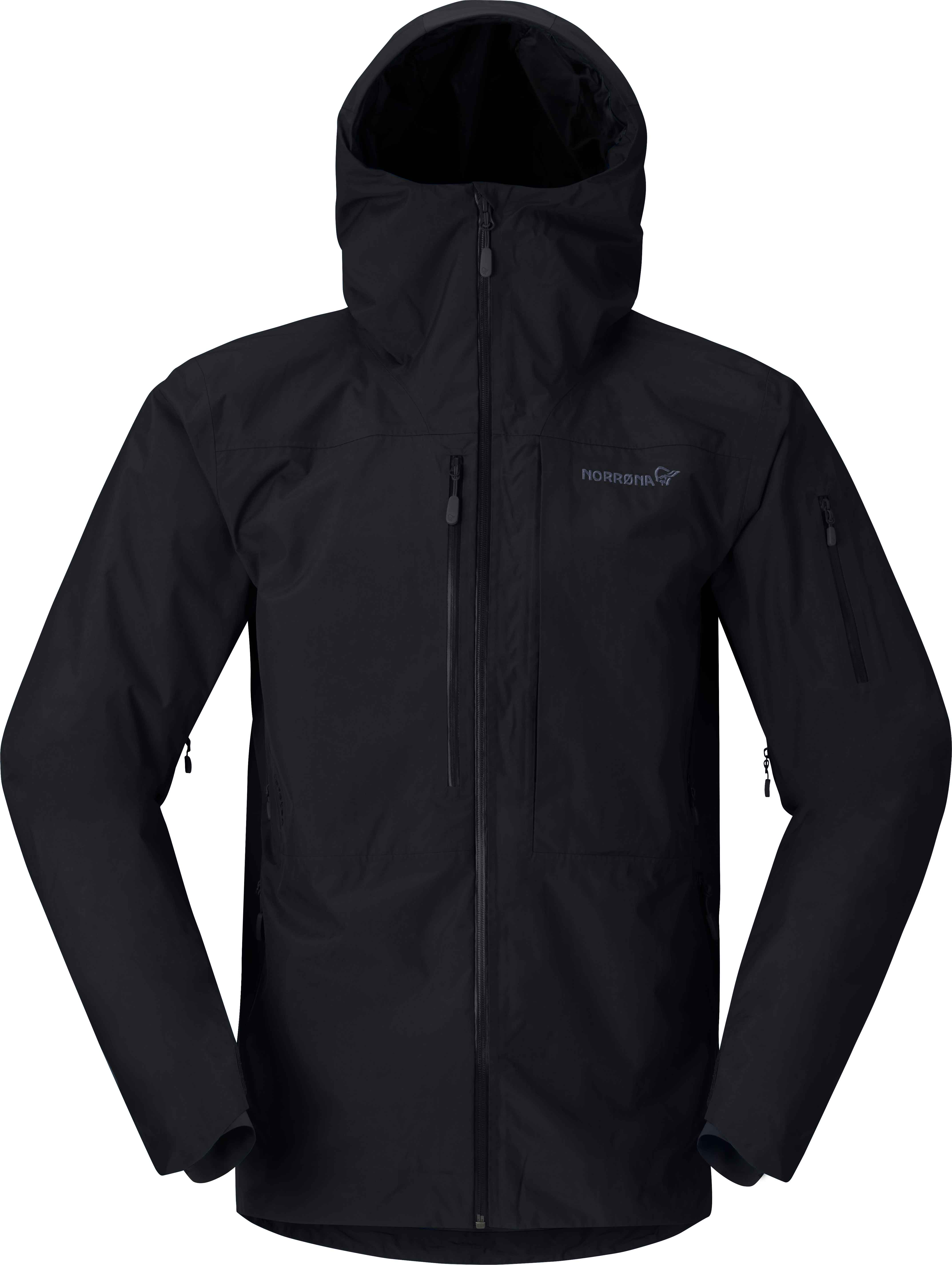 Norrona Wasserfeste Jacke aus GORE-TEX und PrimaLoft® Lofoten Gore-Tex Insulated Jacket M Caviar Black für Herren Größe M schwarz