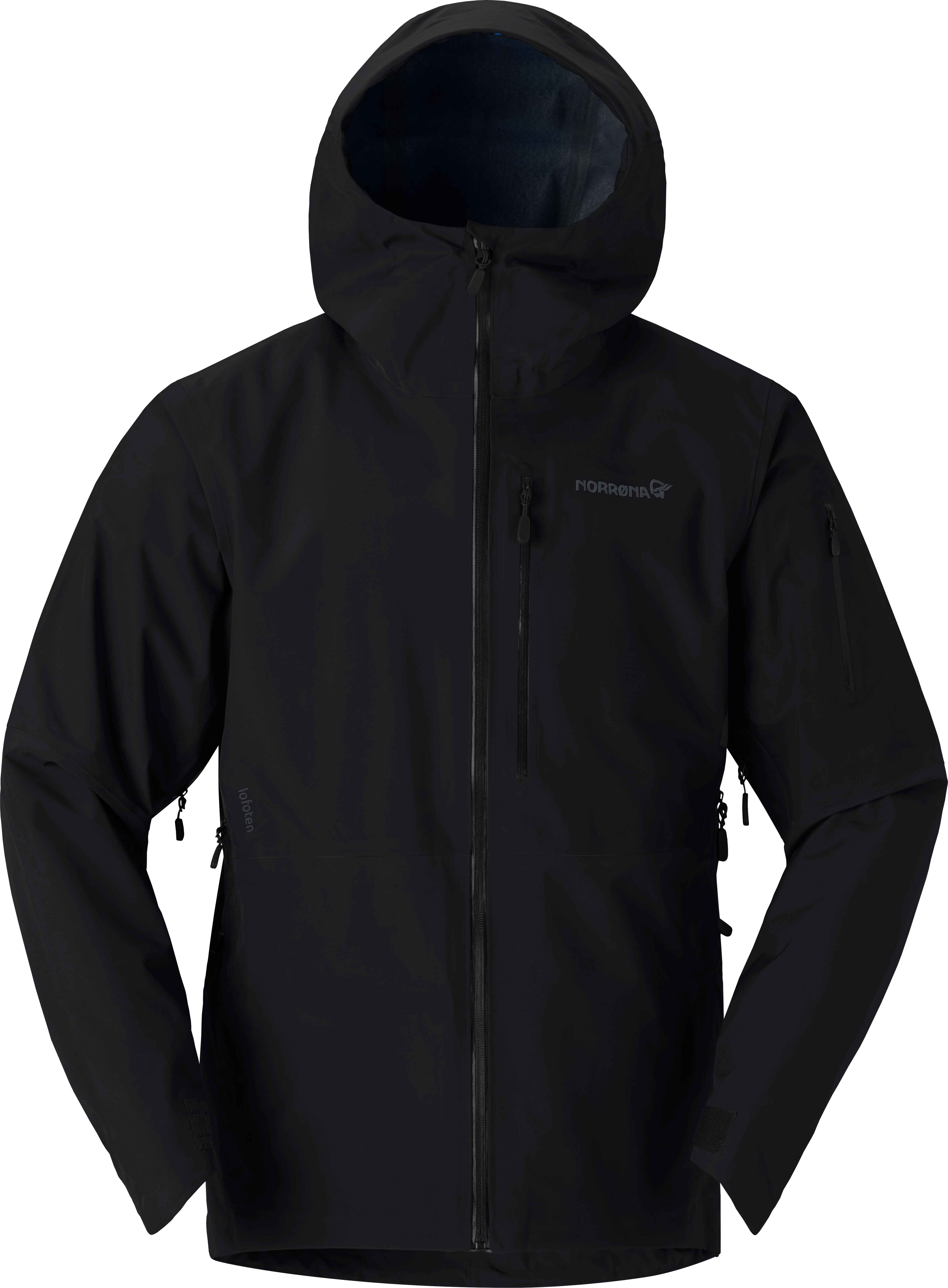 Norrona GORE-TEX Schutzjacke Lofoten Gore-Tex Jacket M Caviar Black für Herren Größe M schwarz