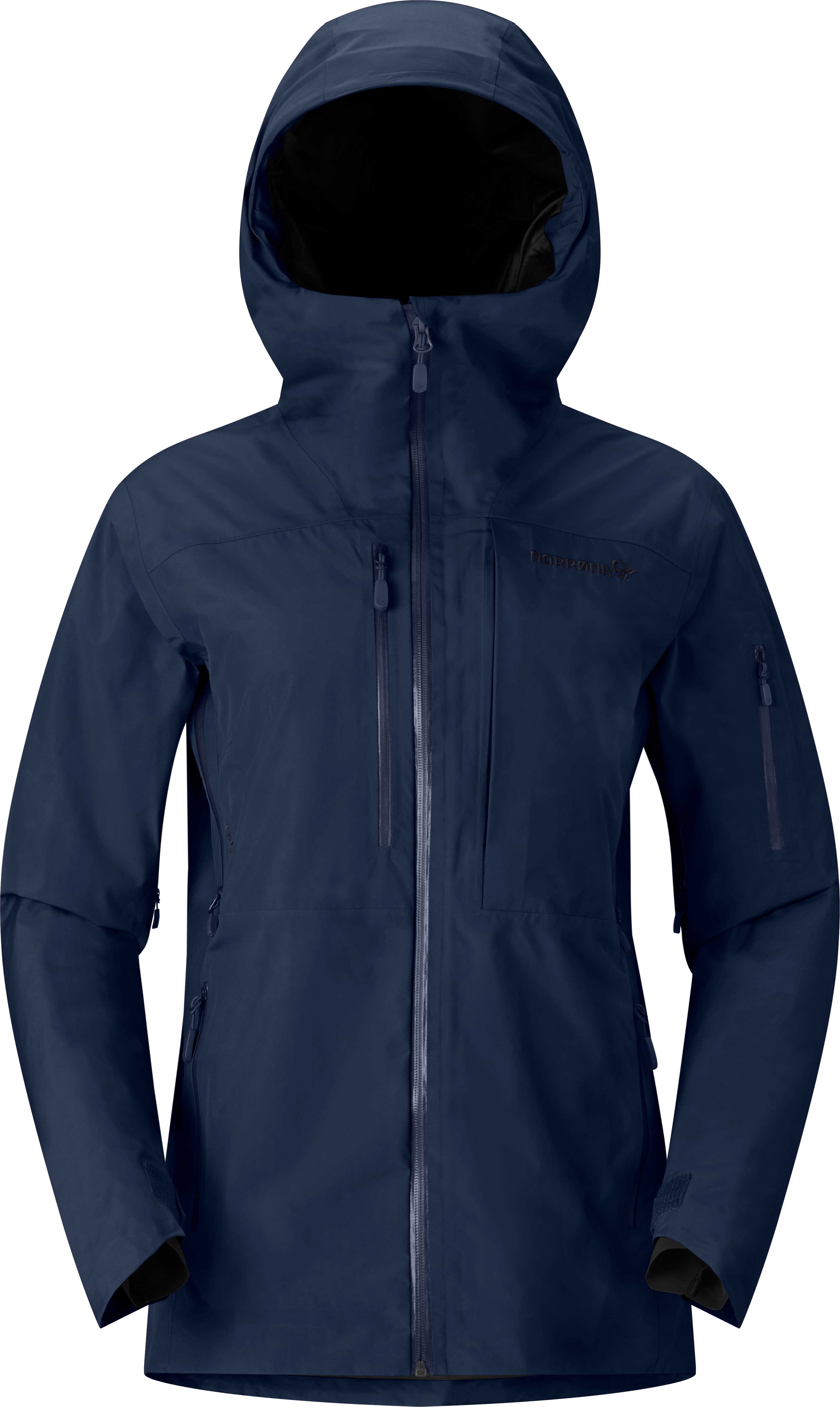 Norrona Wasserfeste Jacke aus GORE-TEX und PrimaLoft® Lofoten Gore-Tex Insulated Jacket W Indigo Night für Damen Größe XS Navy blau