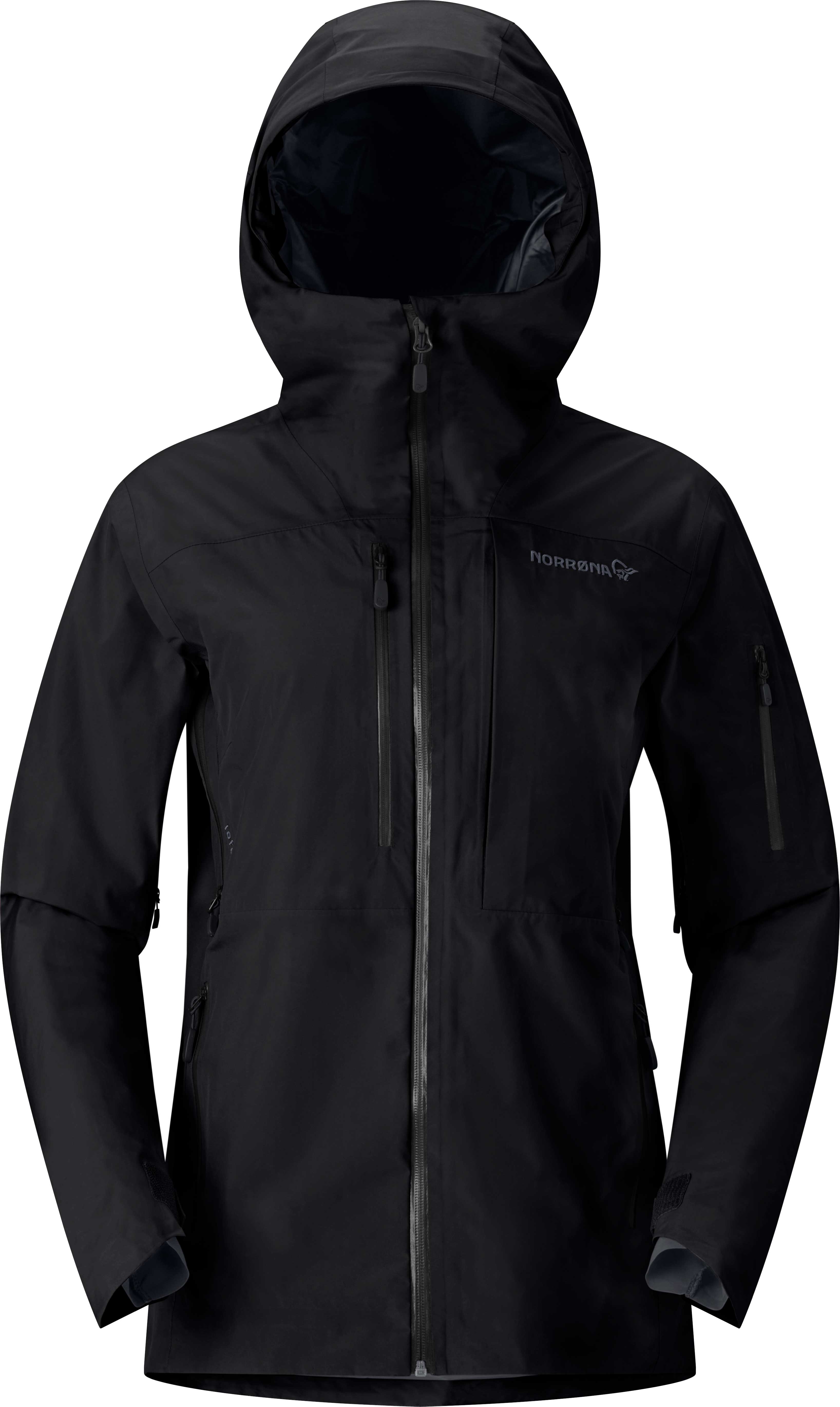 Norrona - Veste imperméable en GORE-TEX et en PrimaLoft® - Lofoten Gore-Tex Insulated Jacket W Caviar Black - Taille S - Noir