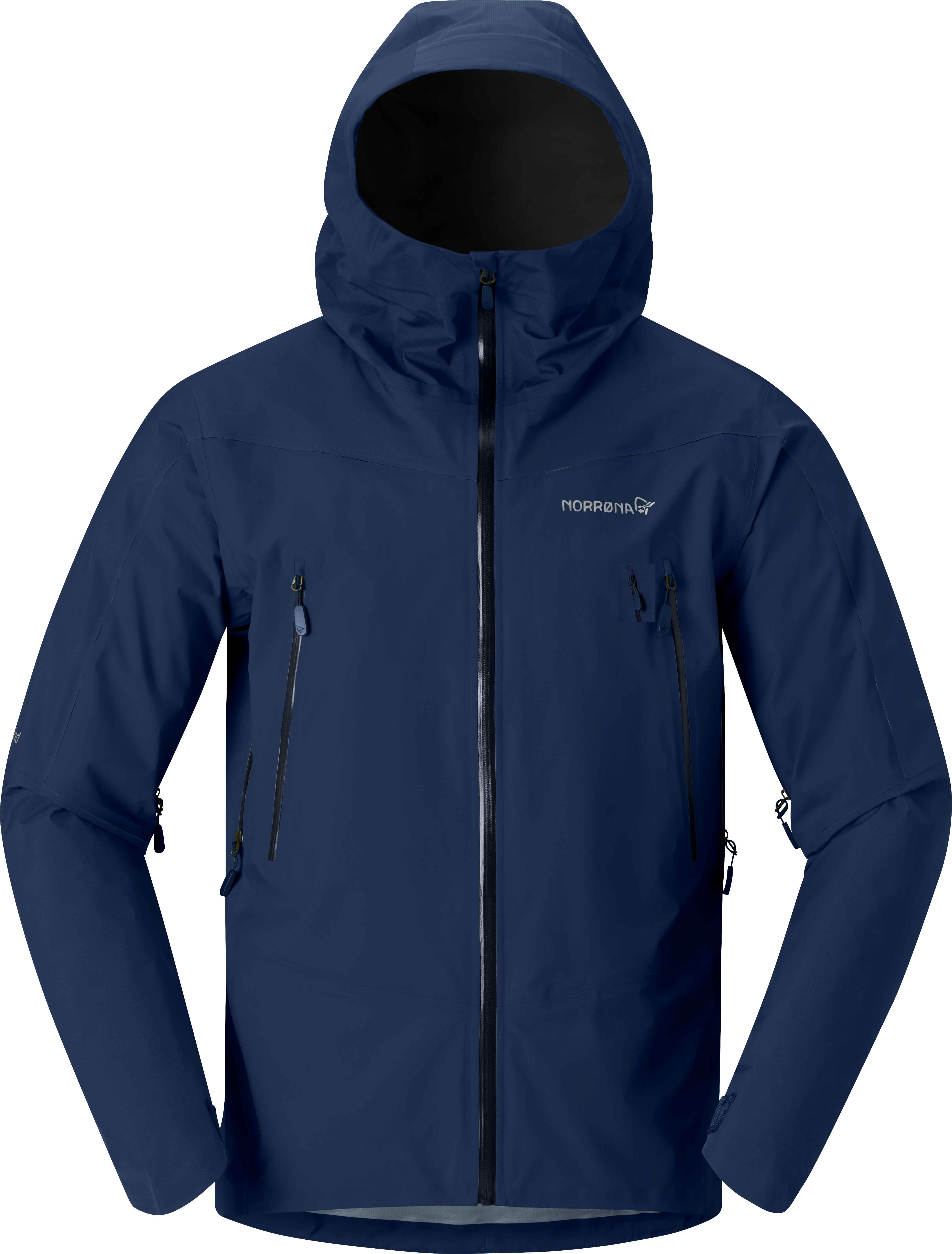 Norrona - Veste de protection en GORE-TEX - Falketind Gore-Tex Jacket M Indigo Night - Taille M - Navy