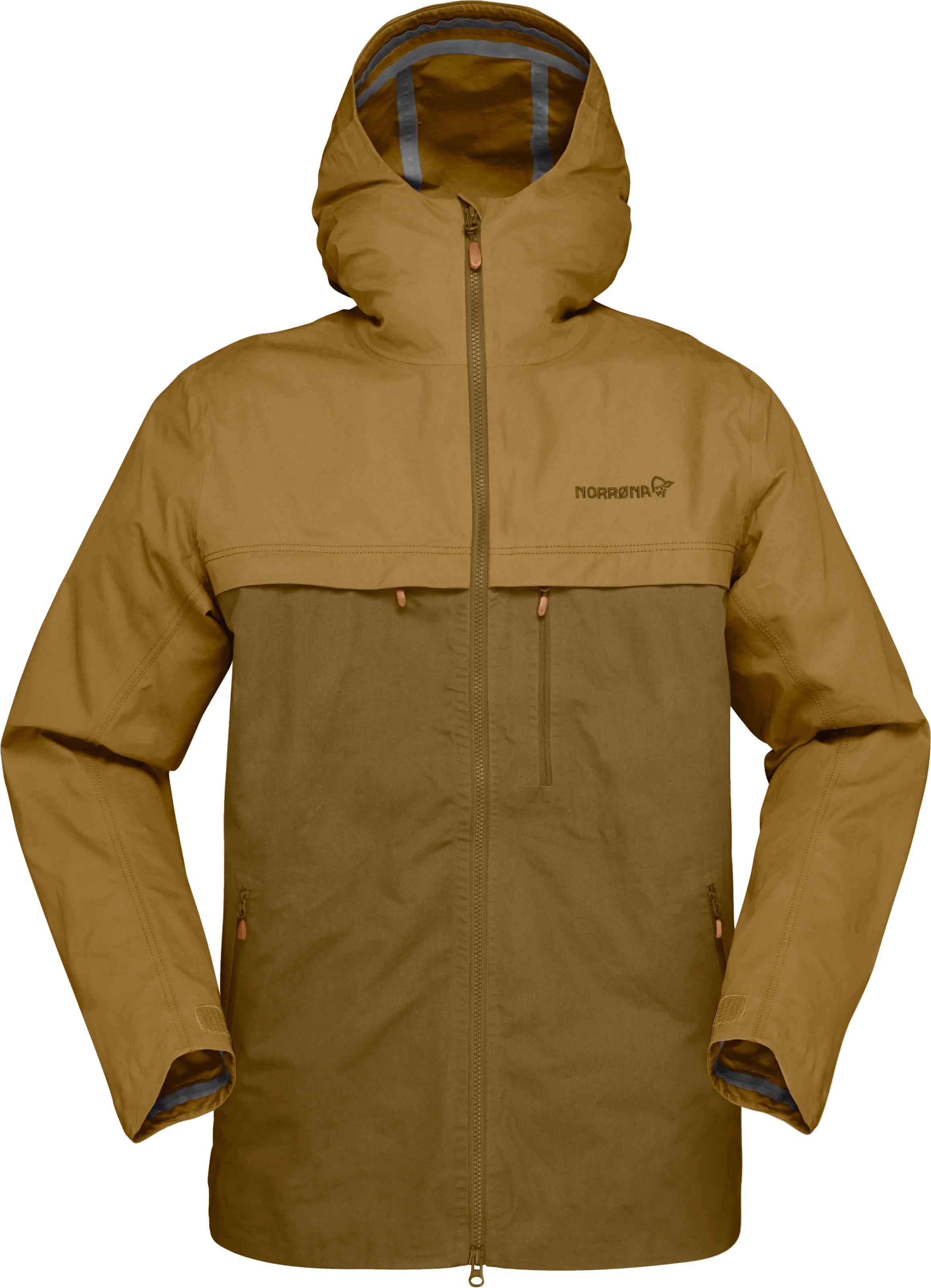 Norrona - Veste respirante en coton biologique - Femund Cotton Jacket M'S Camelflage en Coton - Taille M - Marron
