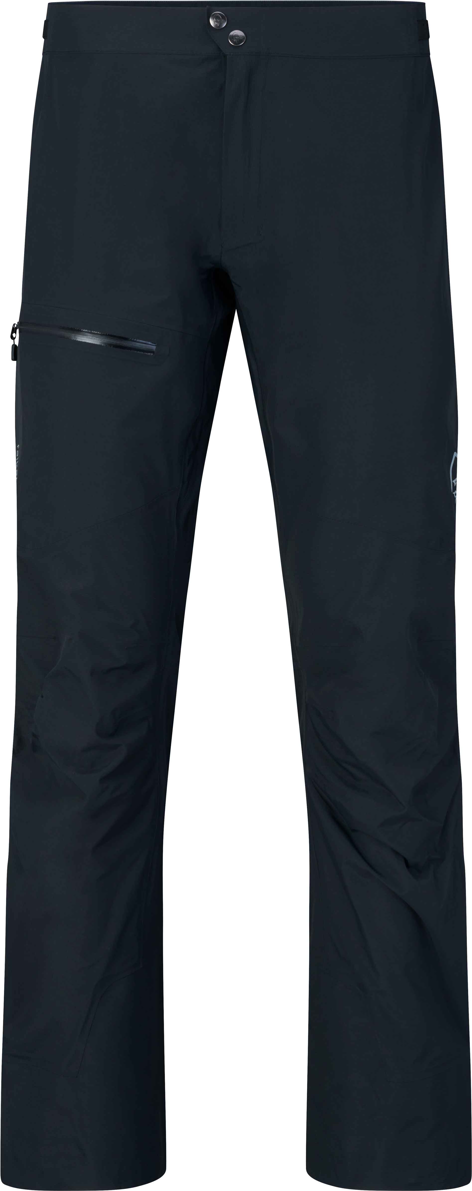 Norrona - Pantalon de randonnée - Falketind Dri1 Pants M Caviar Black en Nylon - Taille S - Noir