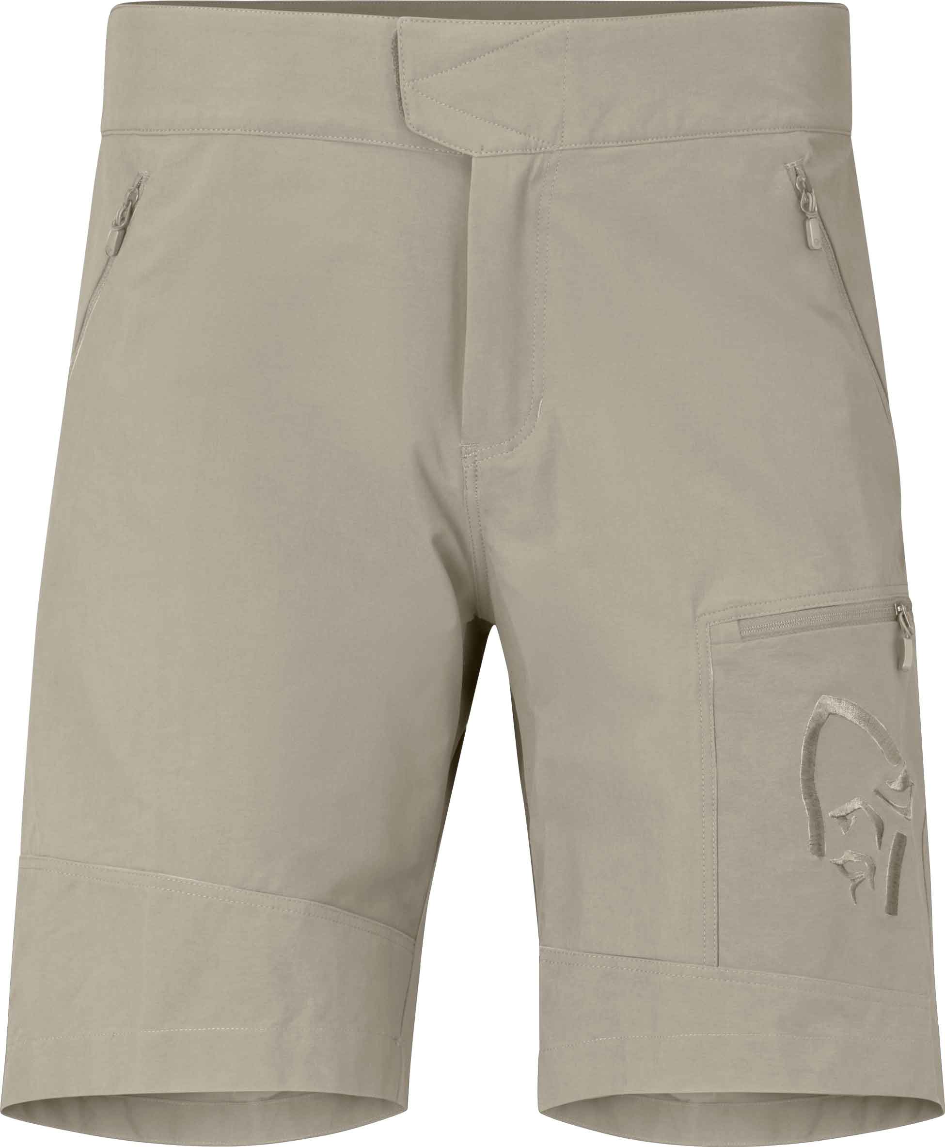 Norrona - Short softshell - Femund Flex1 Light Shorts M Winter Twig en Softshell - Taille S - Beige