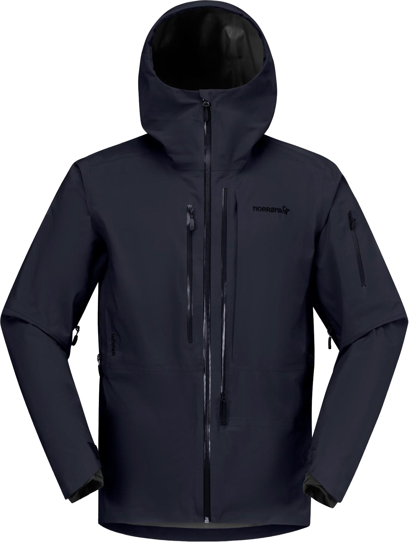 Norrona Wetterschutzjacke aus GORE-TEX PRO Lofoten Gore-Tex Pro Jacket M Caviar Black für Herren Größe L schwarz