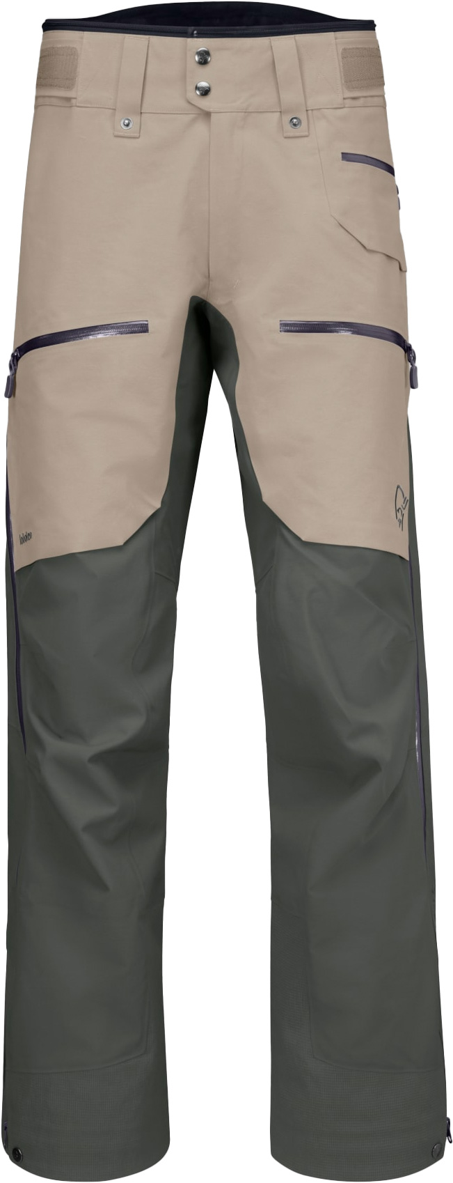 Norrona - Pantalon en GORE-TEX PRO - Lofoten Gore-Tex Pro Pants M Winter Twig - Taille XL - Beige