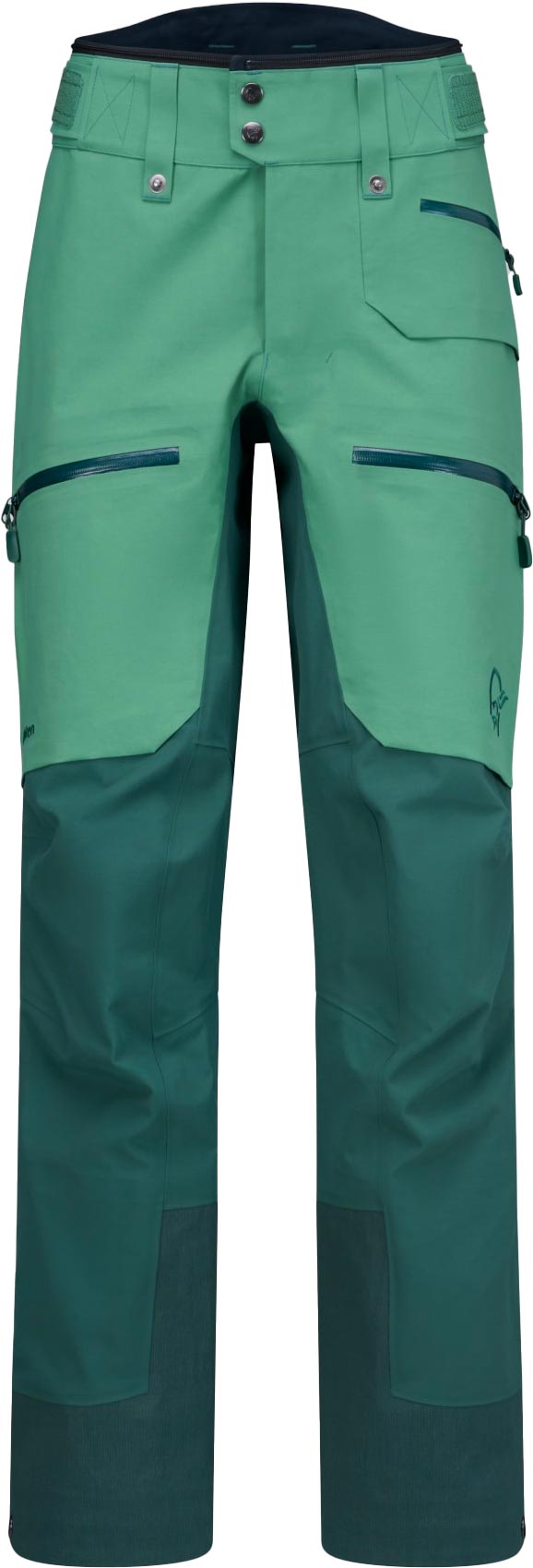 Norrona Hose aus GORE-TEX PRO Lofoten Gore-Tex Pro Pants W Dark Ivy für Damen Größe S Grün