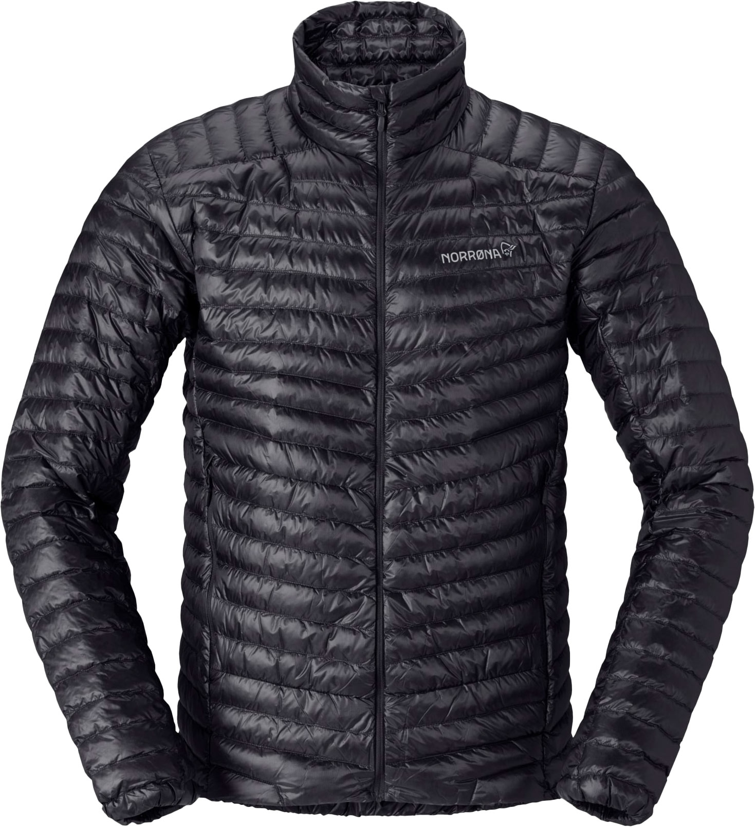 Norrona - Doudoune en duvet de canard - Trollveggen Down800 Super Light Jacket M Caviar Black - Taille M - Noir