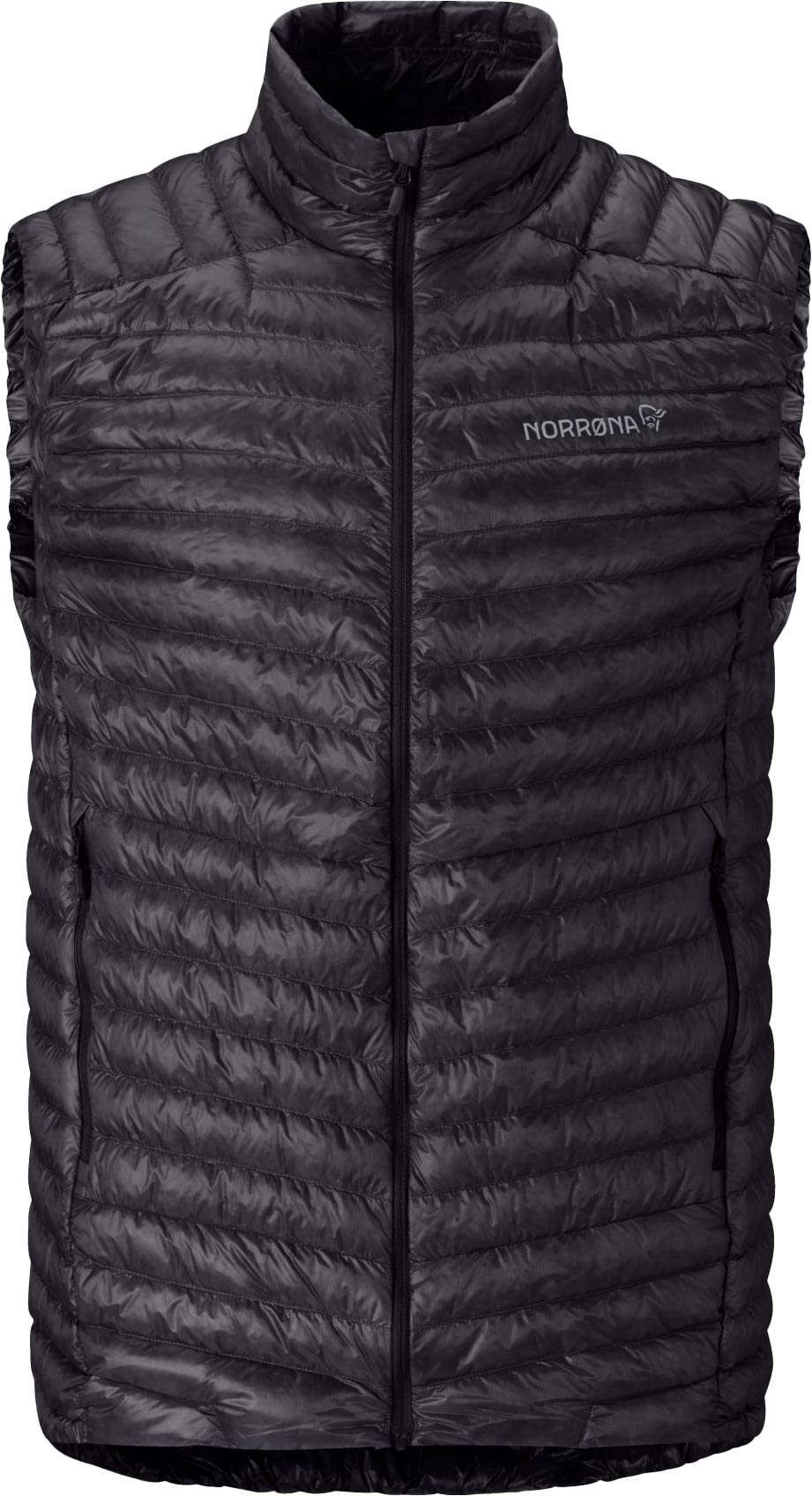 Norrona - Doudoune en duvet de canard - Trollveggen Down800 Super Light Vest M Caviar Black - Taille M - Noir