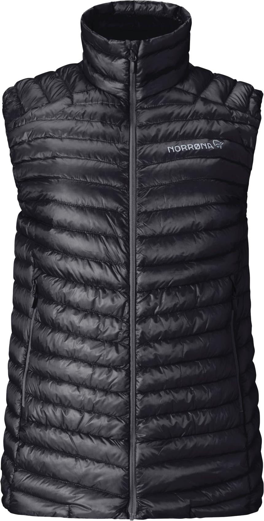 Norrona - Doudoune en duvet de canard - Trollveggen Down800 Super Light Vest W Caviar Black - Taille M - Noir