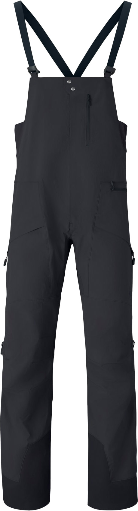 Norrona - Salopette de ski de randonnée - More Flex1 Bibs M Caviar Black en Nylon - Taille M - Noir